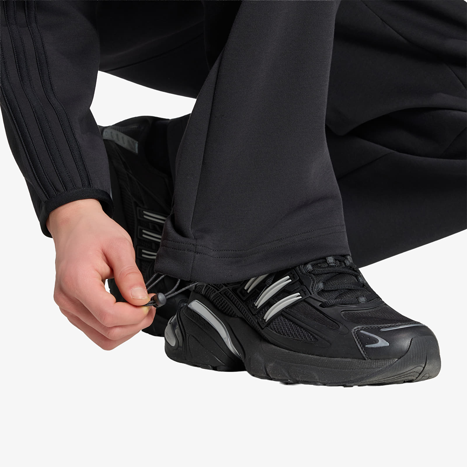 Мъжки спортни панталони adidas Spacer Teamgeist 26 Cutline Open Hem Black