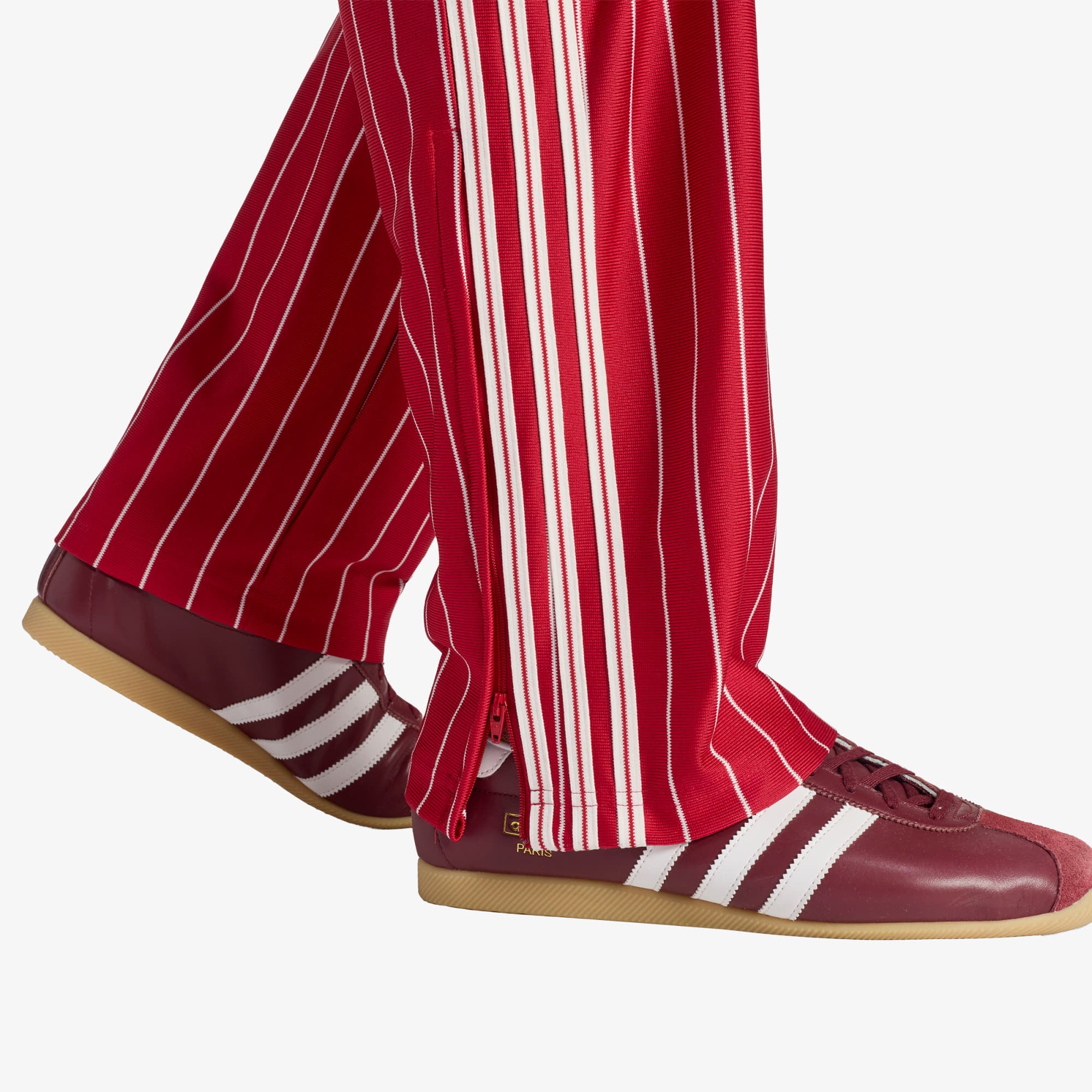 Παντελόνια adidas Firebird Pinstripes Track Pants Team Victory Red L