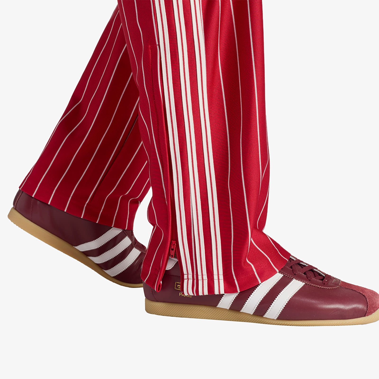 Men's trousers adidas Firebird Pinstripes Track Pants Team Victory Red