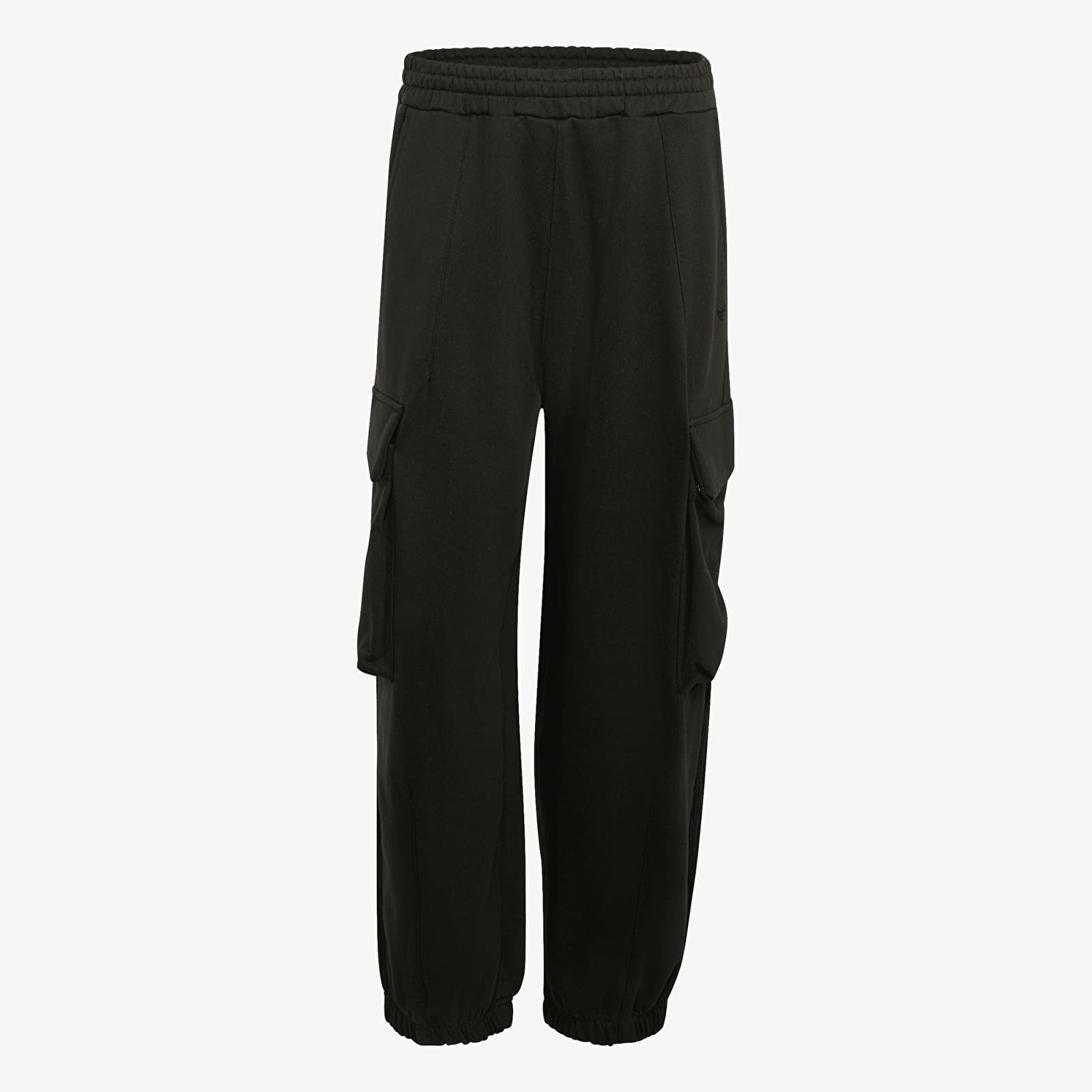 Férfi melegítőnadrágok adidas Premium Essentials Loose Cargo Black