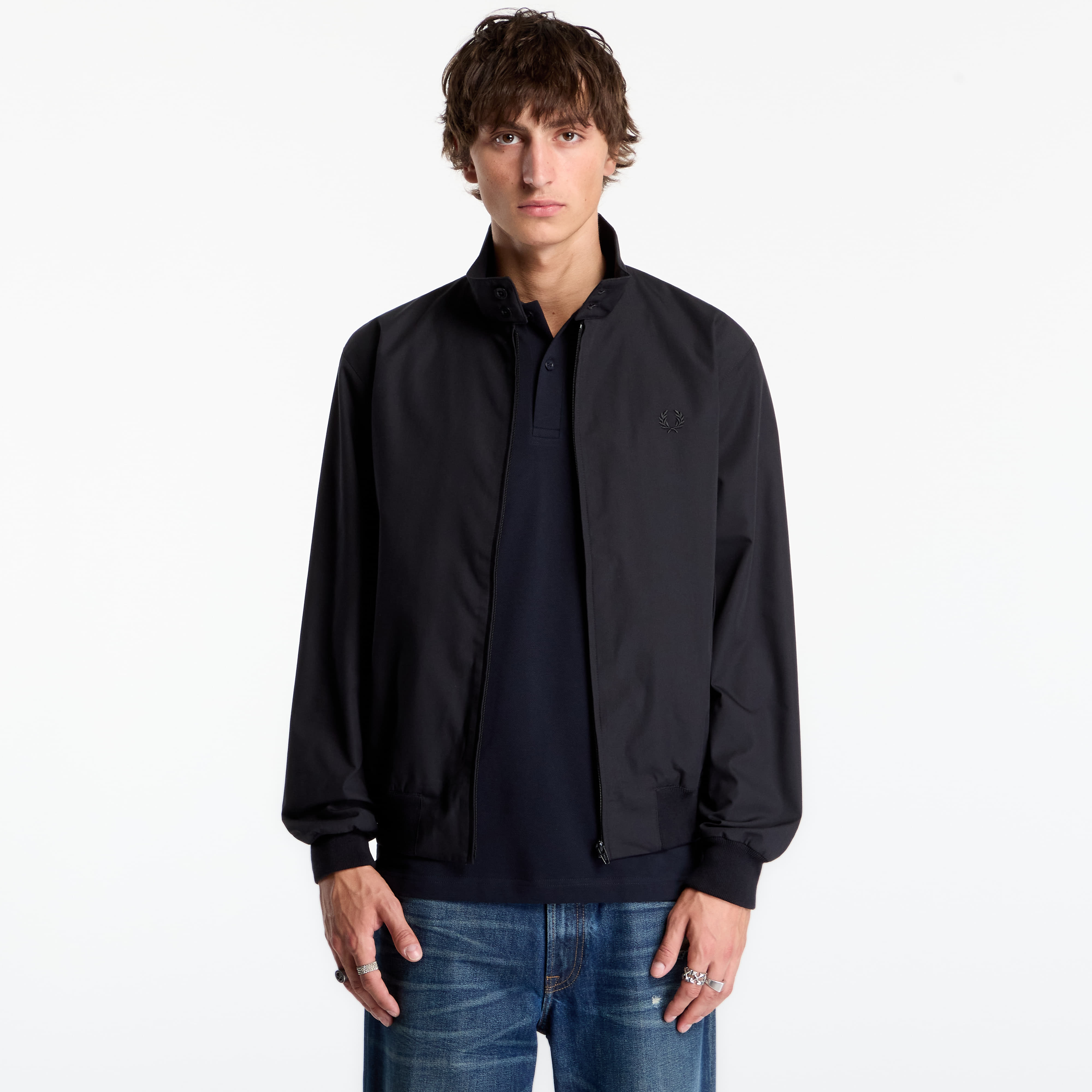 Яке FRED PERRY Made In England Harrington Black XL