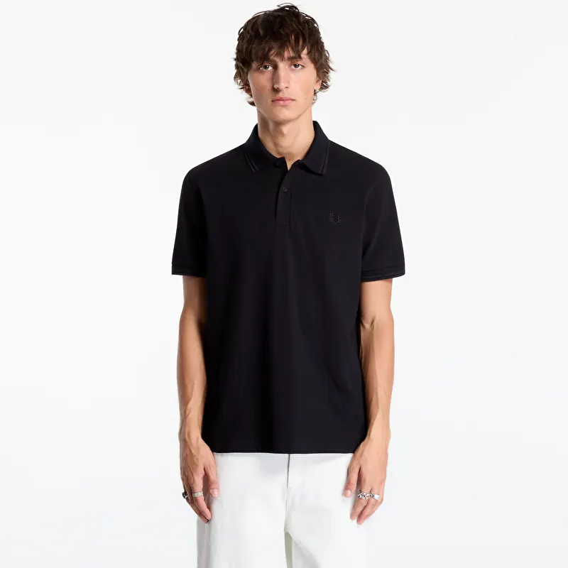 T-shirt FRED PERRY Twin Tipped Fred Perry Shirt Black