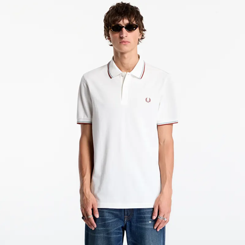 T-shirt FRED PERRY Twin Tipped Fred Perry Shirt White