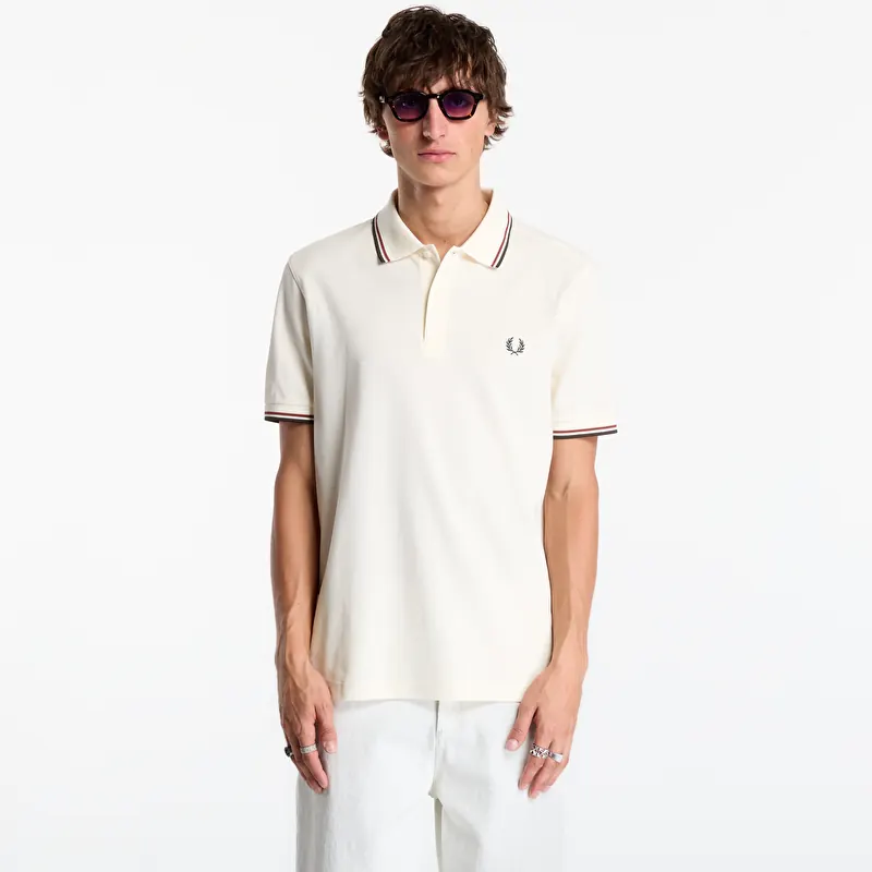 T-shirt FRED PERRY Twin Tipped Fred Perry Shirt Beige