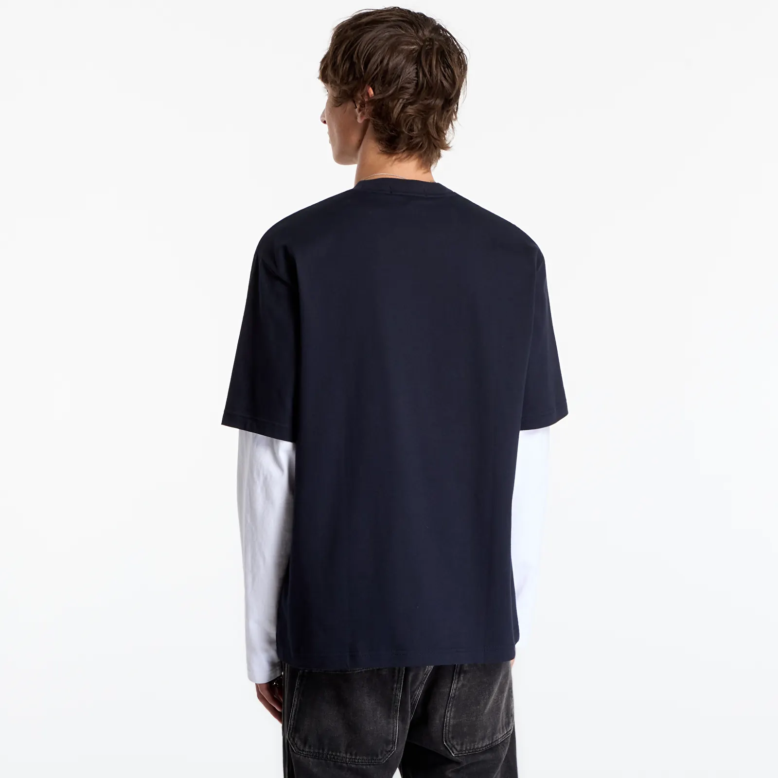 Meeste T-särgid FRED PERRY Fred Perry Graphic T-shirt Navy