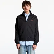 FRED PERRY Contrast Tape Track Jacket Black