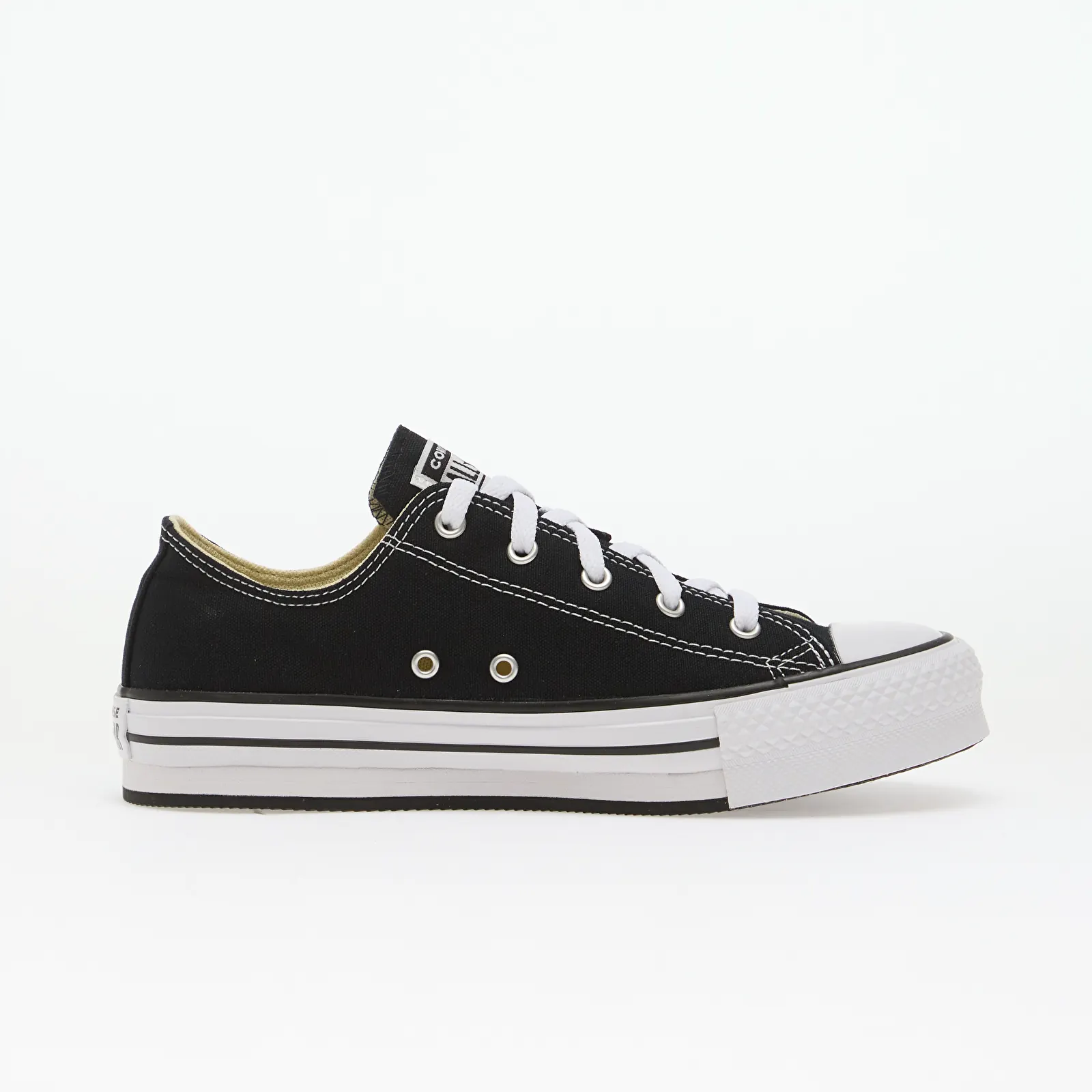 Adidași și încălțăminte pentru copii Converse Chuck Taylor All Star Eva Lift Ox Black/ White/ Black