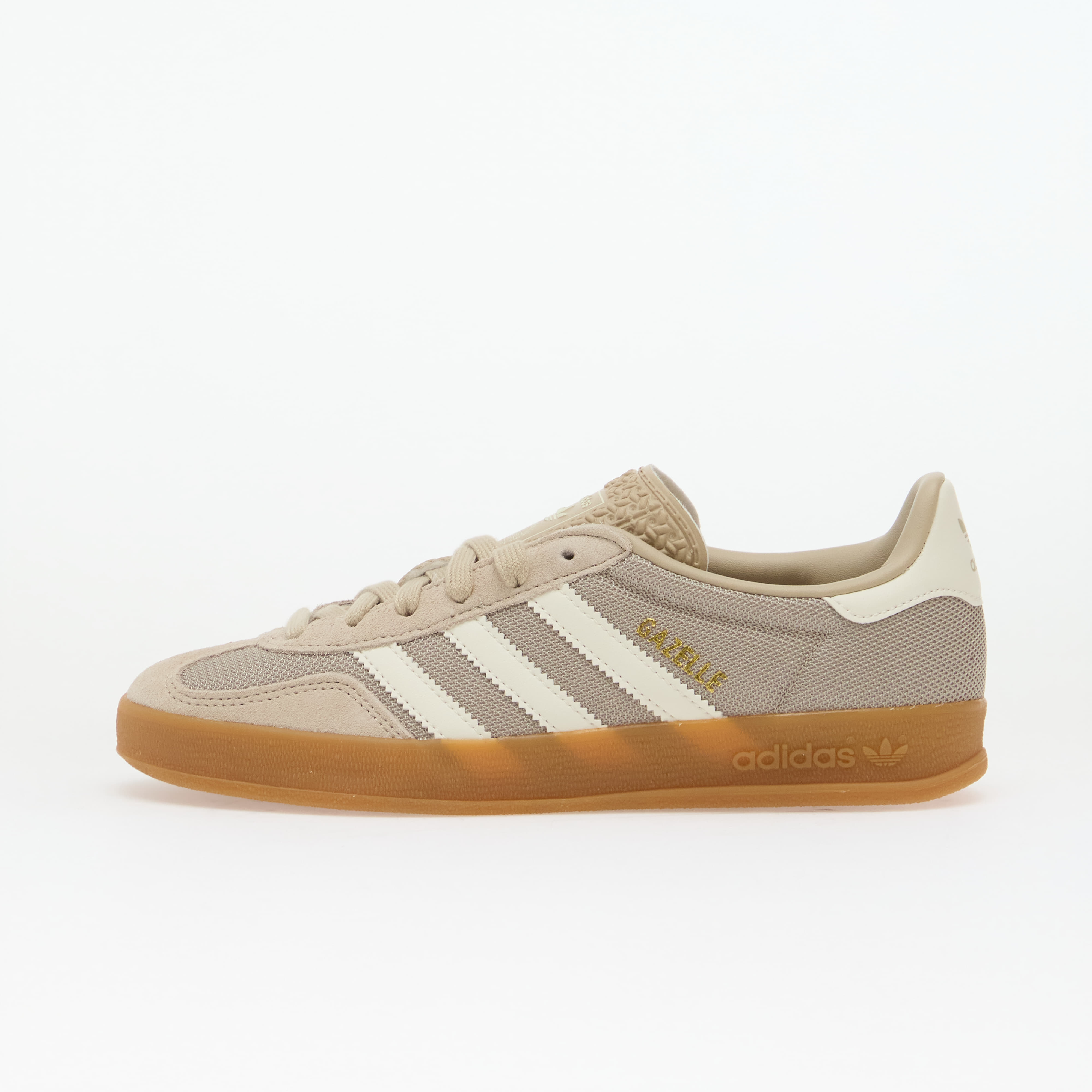 Обувки adidas Gazelle Indoor Khaki Three/ Off White/ Gold Met. 4