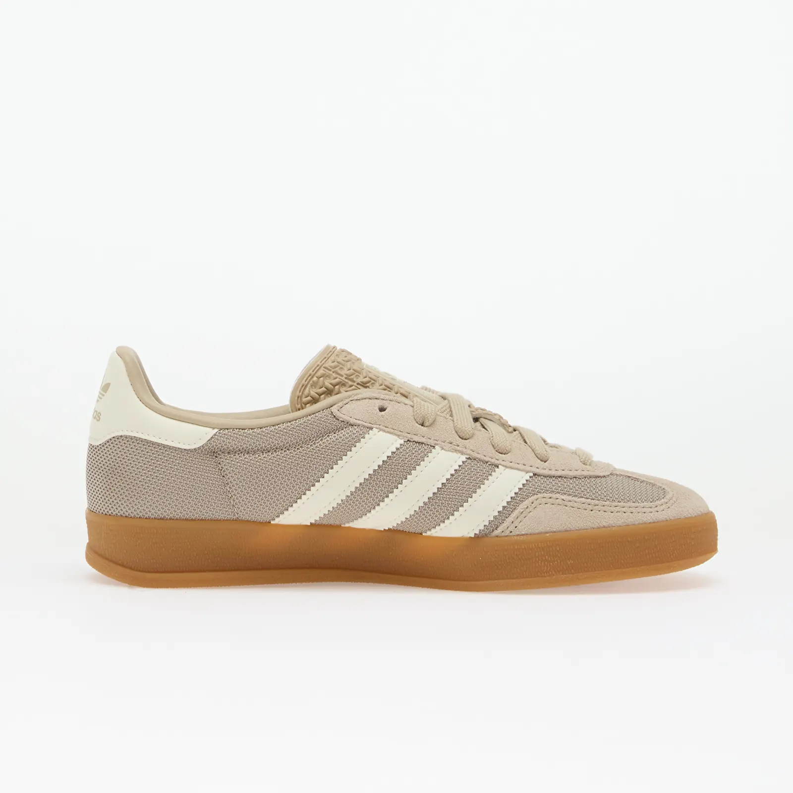 Herenschoenen adidas Gazelle Indoor Kids Khaki Three/ Off White/ Gold Met.
