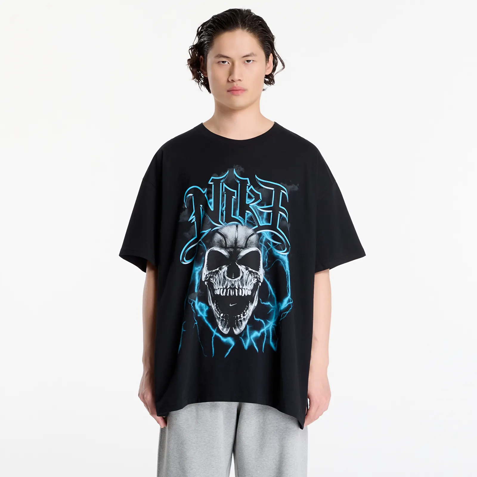 Moške majice  Nike Men's Basketball T-Shirt Black