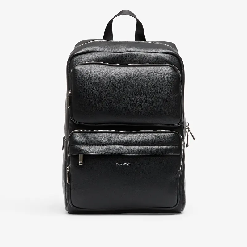 Rucksack Calvin Klein Raised Double Pocket Black