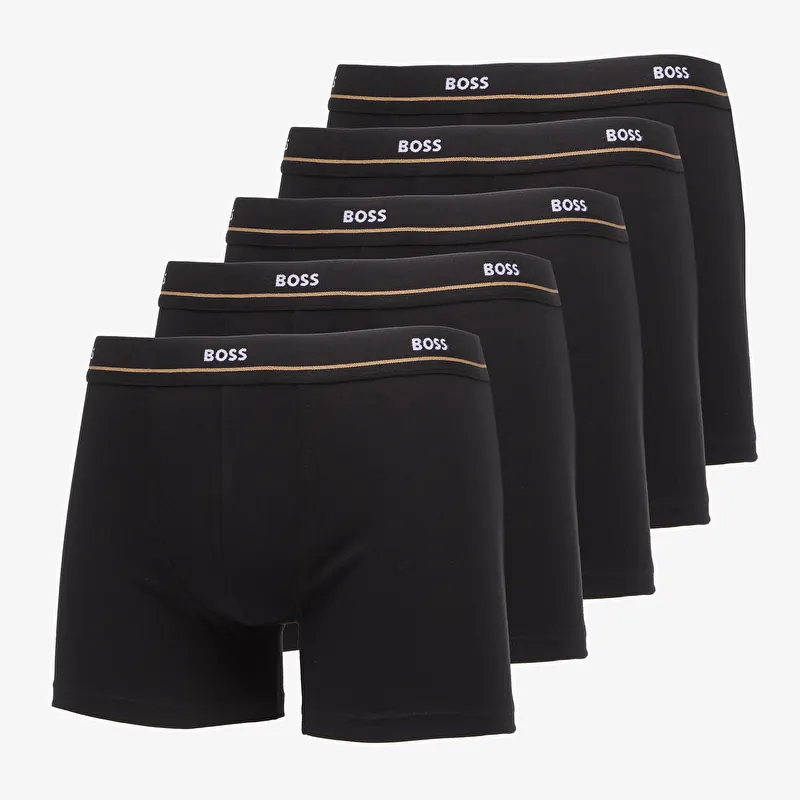 Hugo Boss Boxer Briefs 5-Pack Essential Black