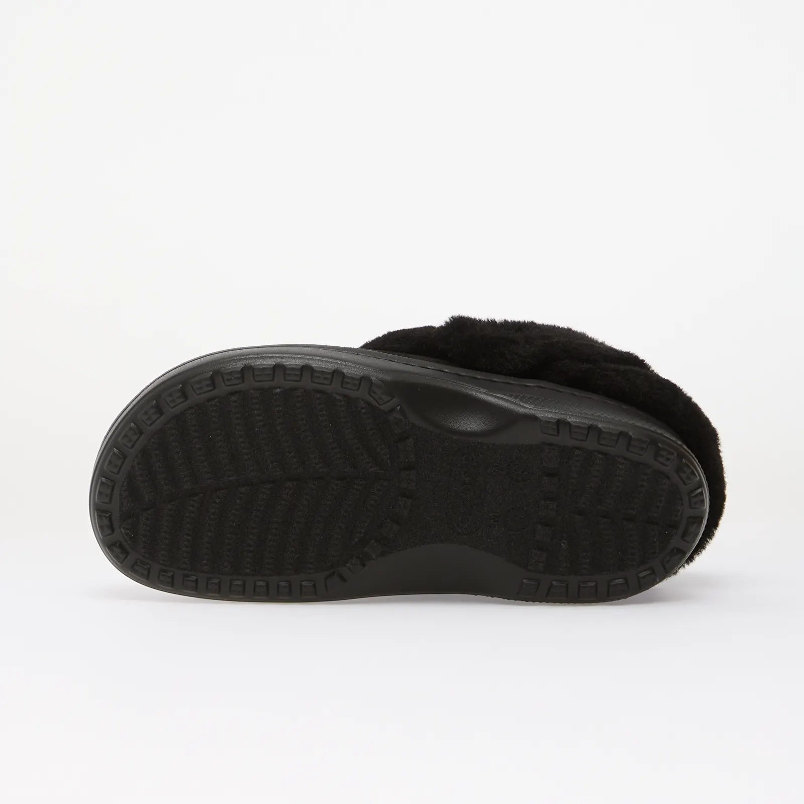Herenslippers Crocs Classic Unfurgettable Sueded Clog Black