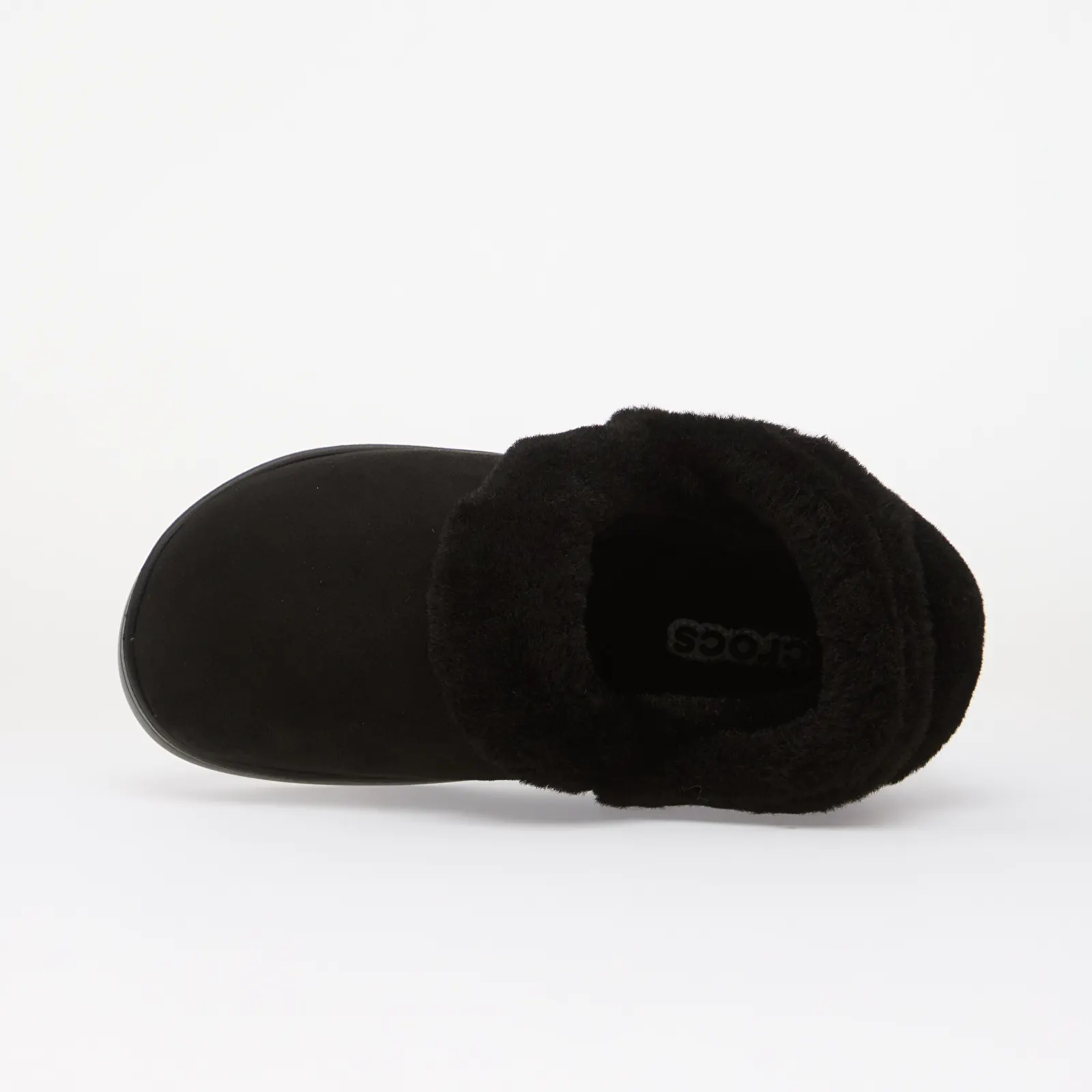 Herenslippers Crocs Classic Unfurgettable Sueded Clog Black