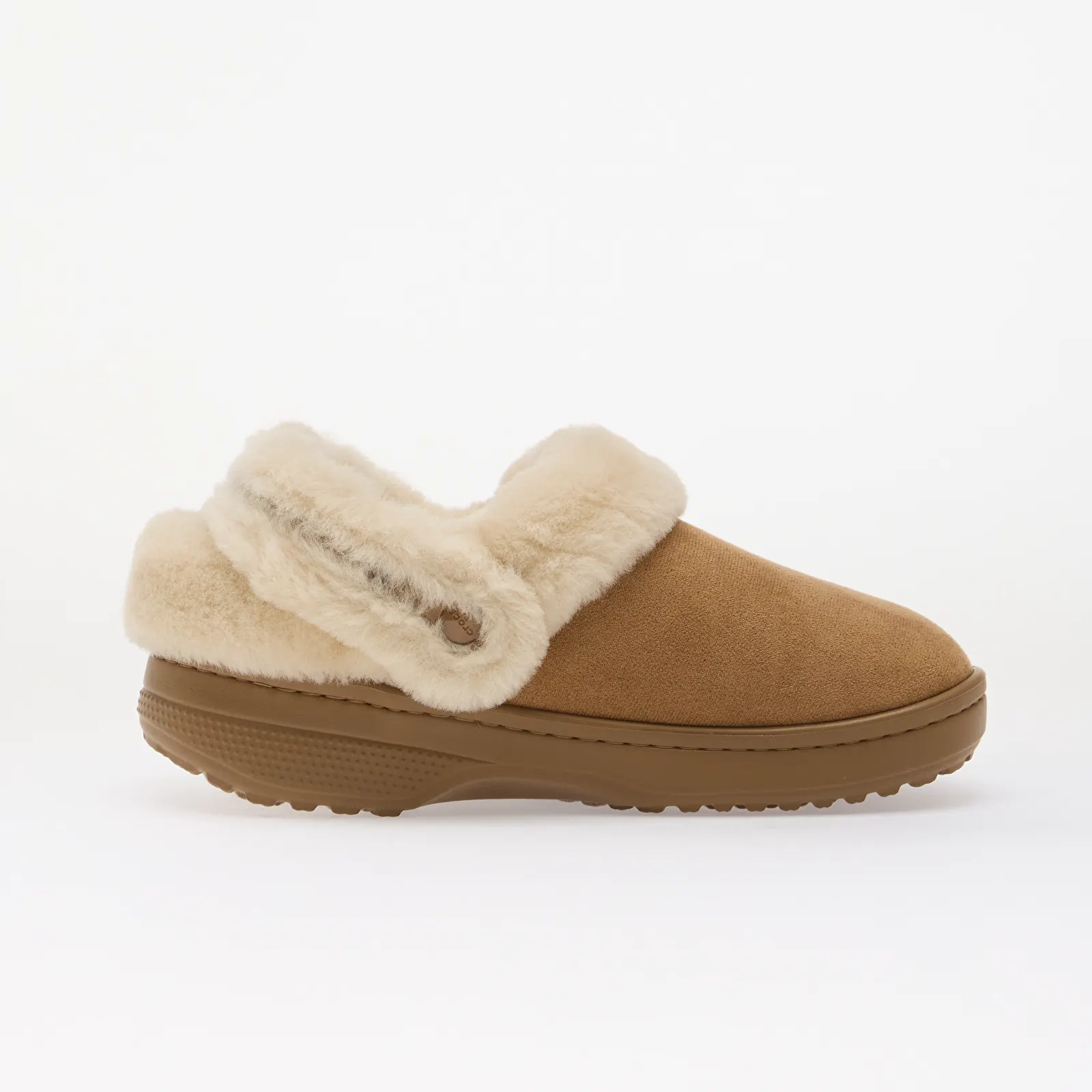 Чоловічі шльопанці Crocs Classic Unfurgettable Sueded Clog Sepia