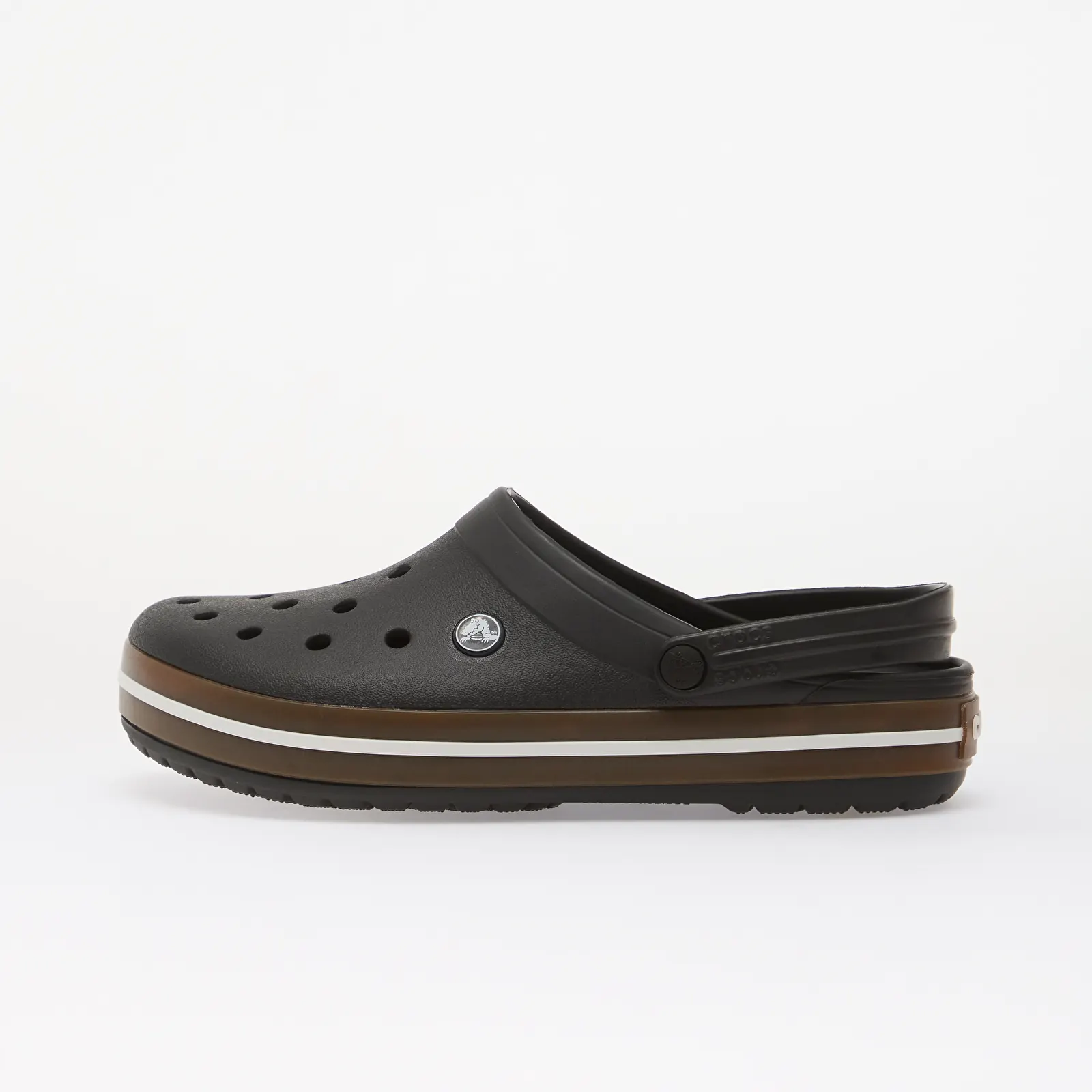 Мужская обувь Crocs Crocband Gum Clog Black