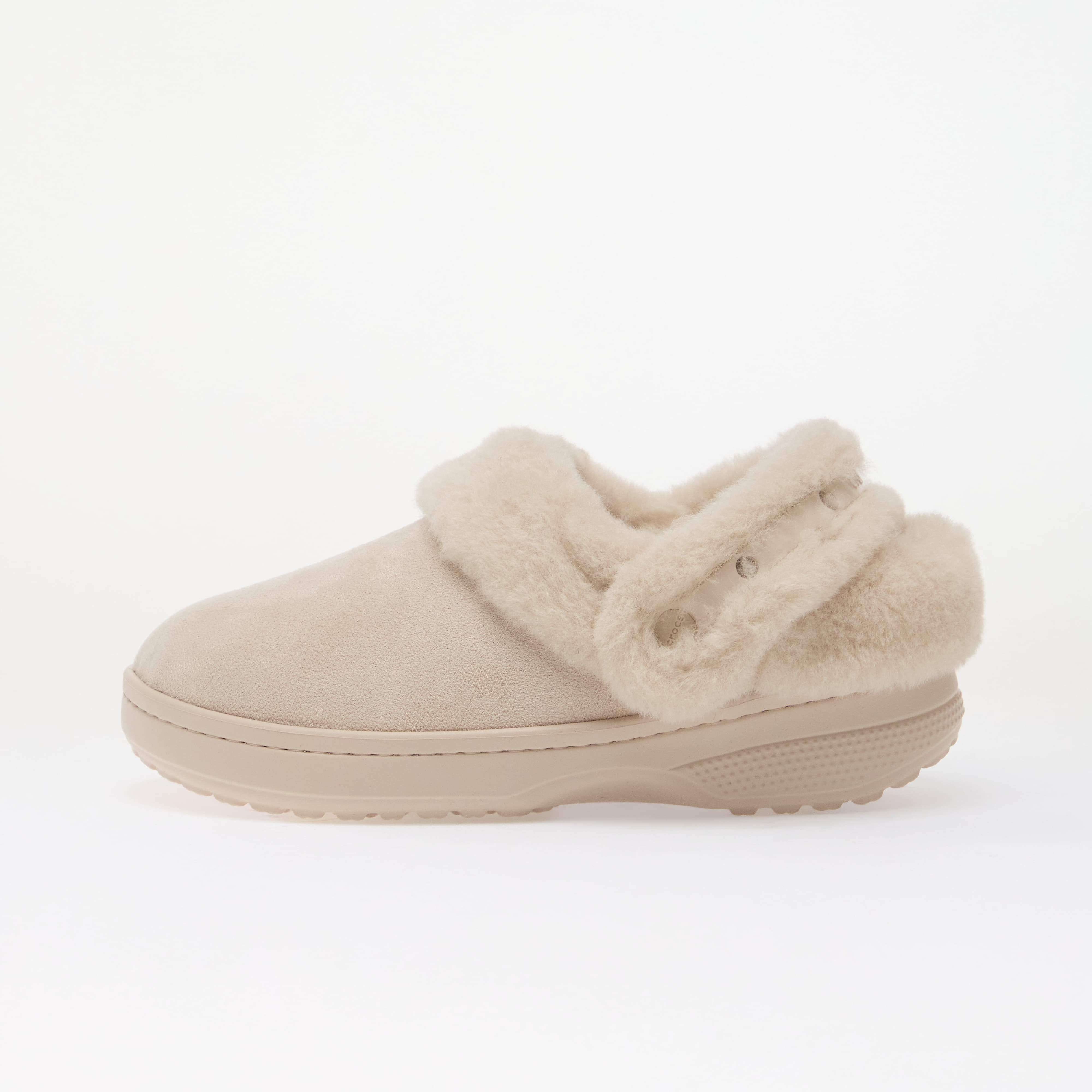 Обувки Crocs Classic Unfurgettable Vegan Suede Clog Cocoa Cream 11