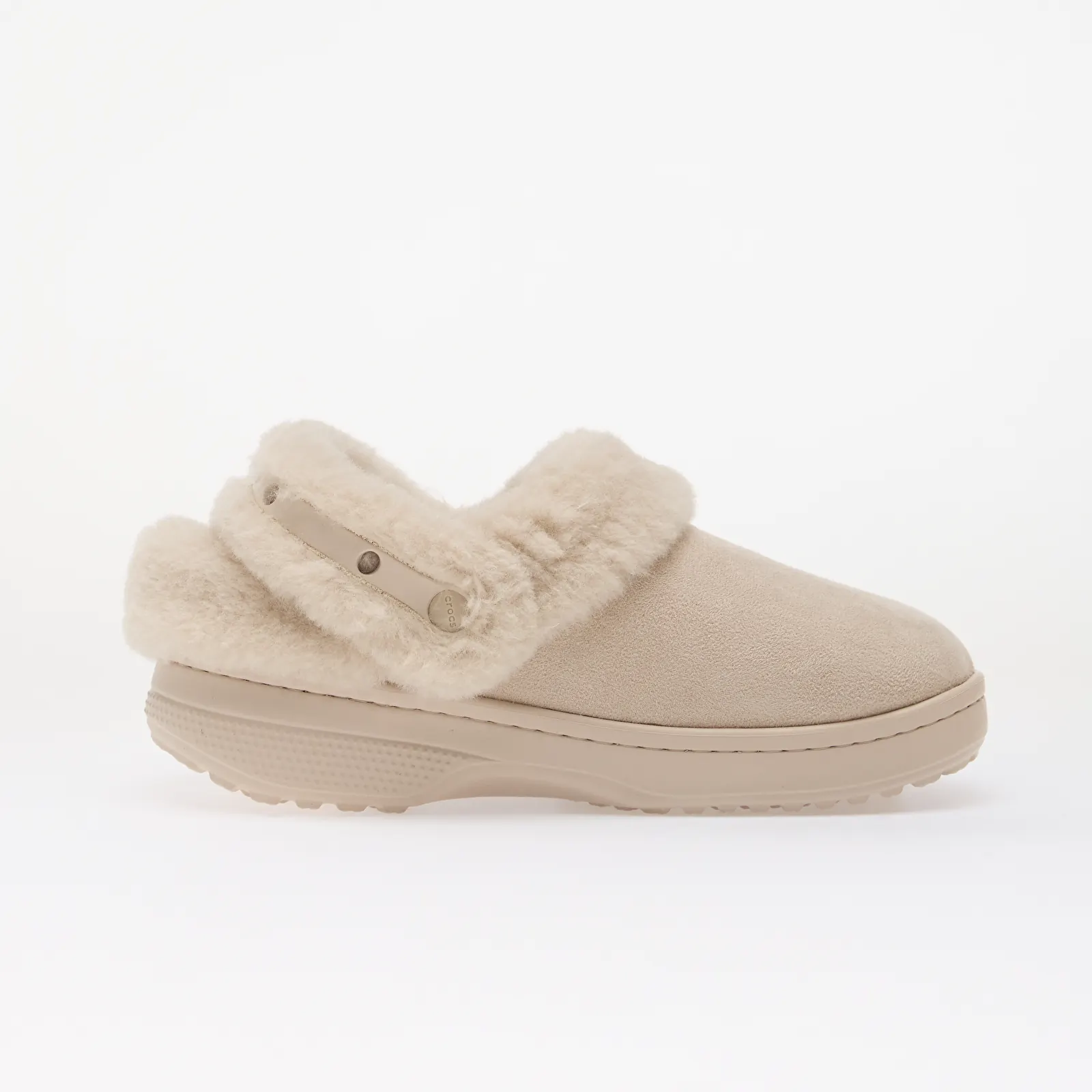 Men's slippers Crocs Classic Unfurgettable Vegan Suede Clog Cocoa Cream