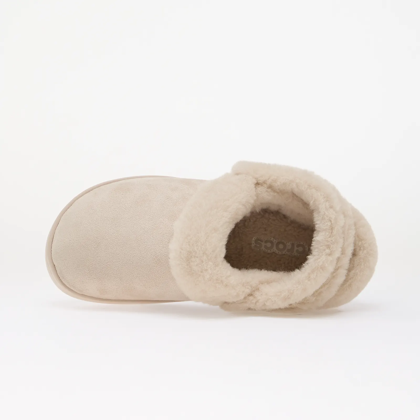 Men's slippers Crocs Classic Unfurgettable Vegan Suede Clog Cocoa Cream
