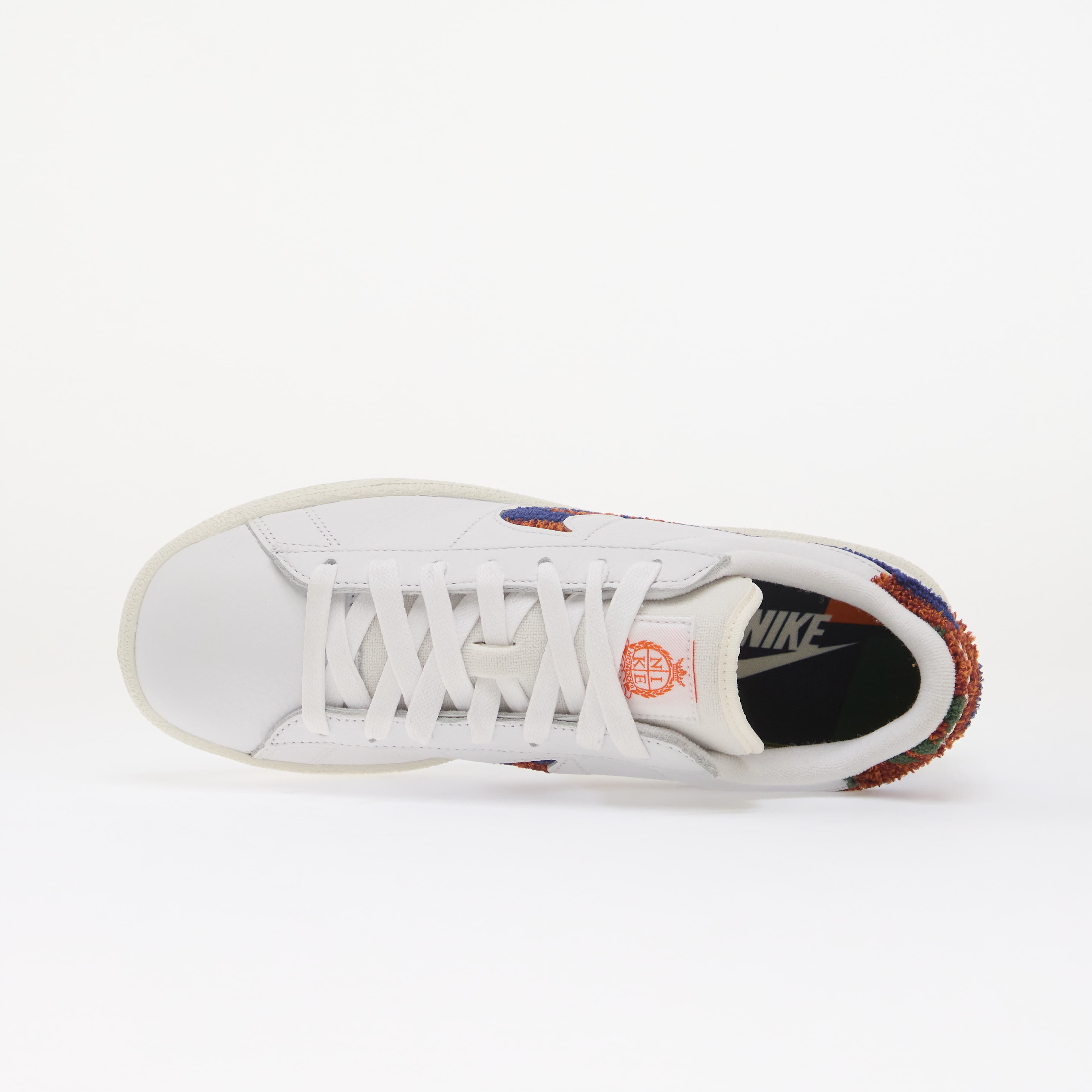 Nike Sneakers Nike Tennis Classic Cs Prm Terry 2 White/ White-Sail-Safety Orange EUR 45 - 4