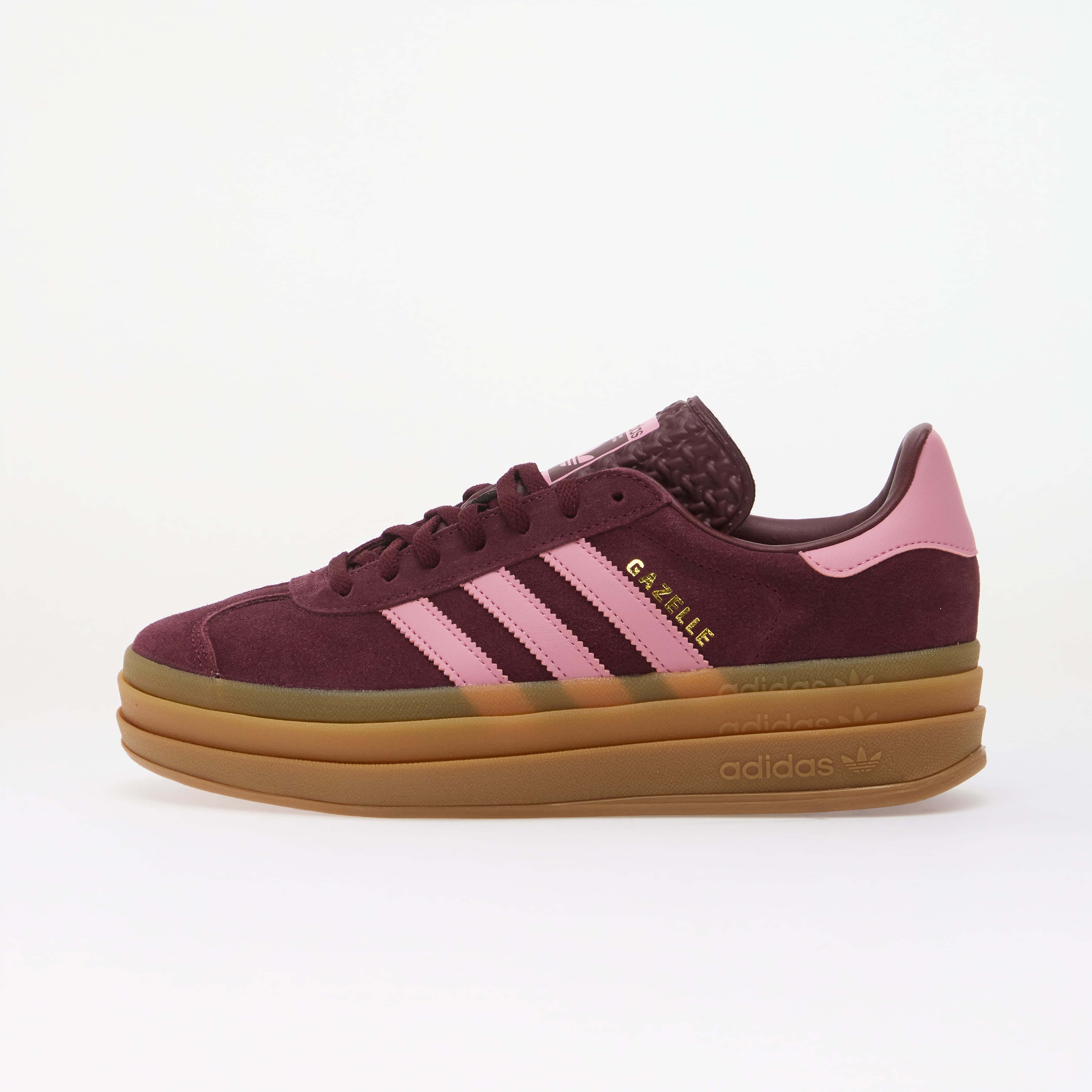 Обувки adidas Gazelle Bold Kids Maroon/ St Tropic Bloom/ Gold Met. 4.5