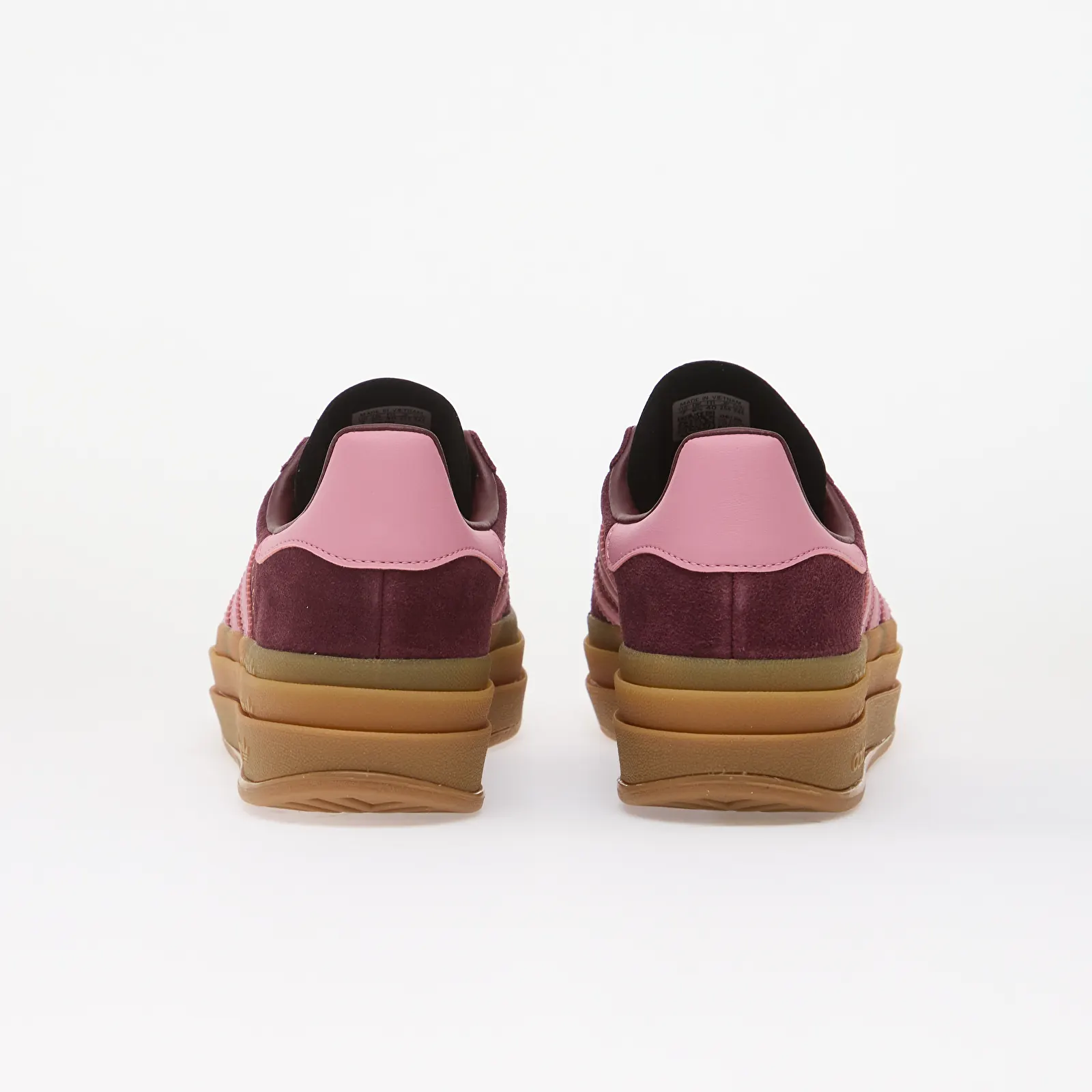 Men's sneakers and shoes adidas Gazelle Bold Kids Maroon/ St Tropic Bloom/ Gold Met.