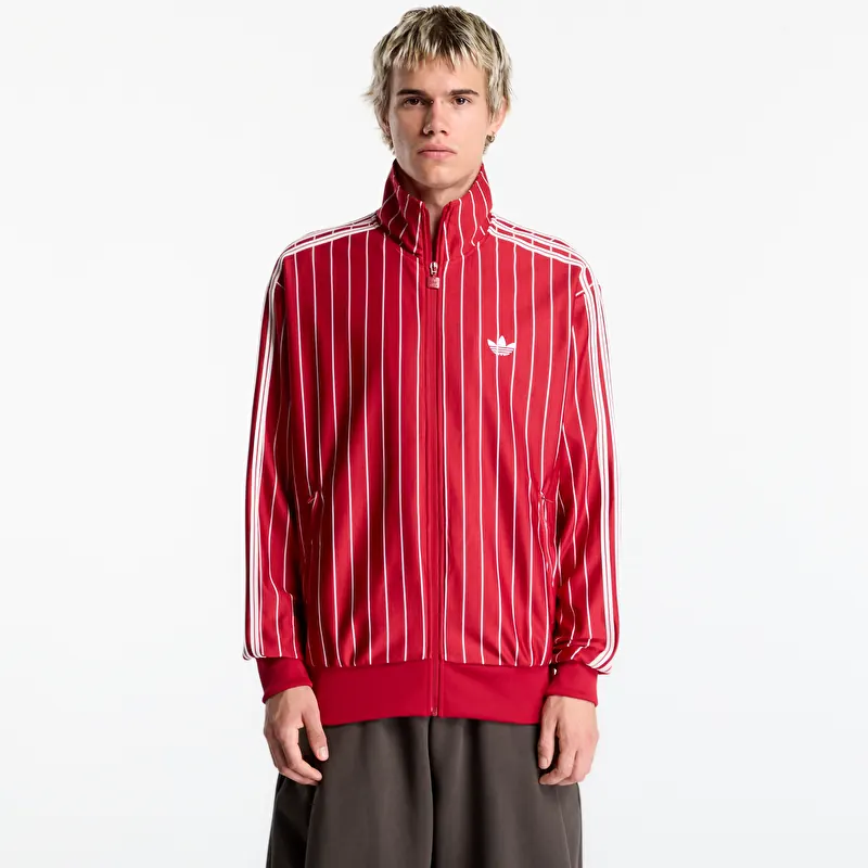 Bunda adidas Firebird Pinstripes Track Top Team Victory Red