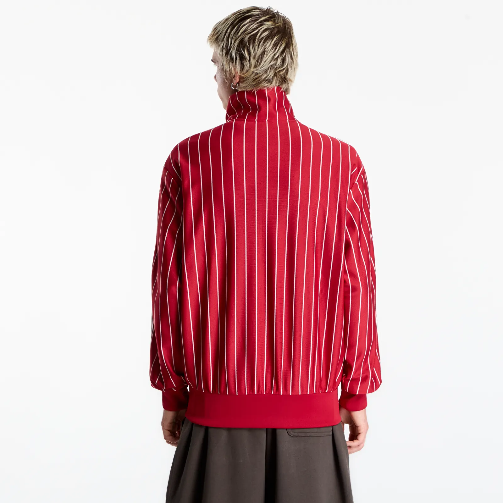 Pánské bundy adidas Firebird Pinstripes Track Top Team Victory Red