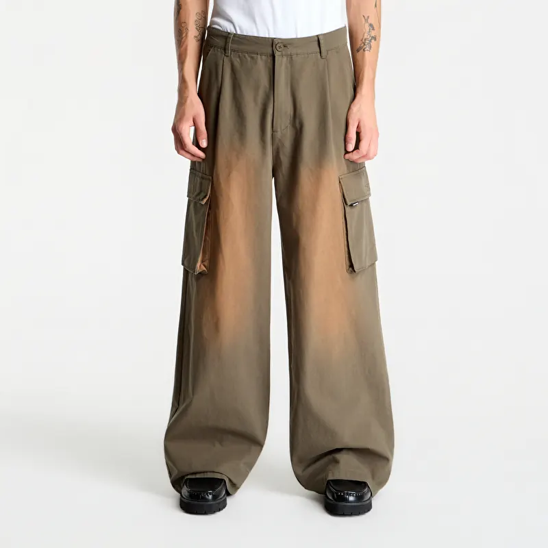 Daily Paper Washed Two Pocket Cargo Pants Army Green