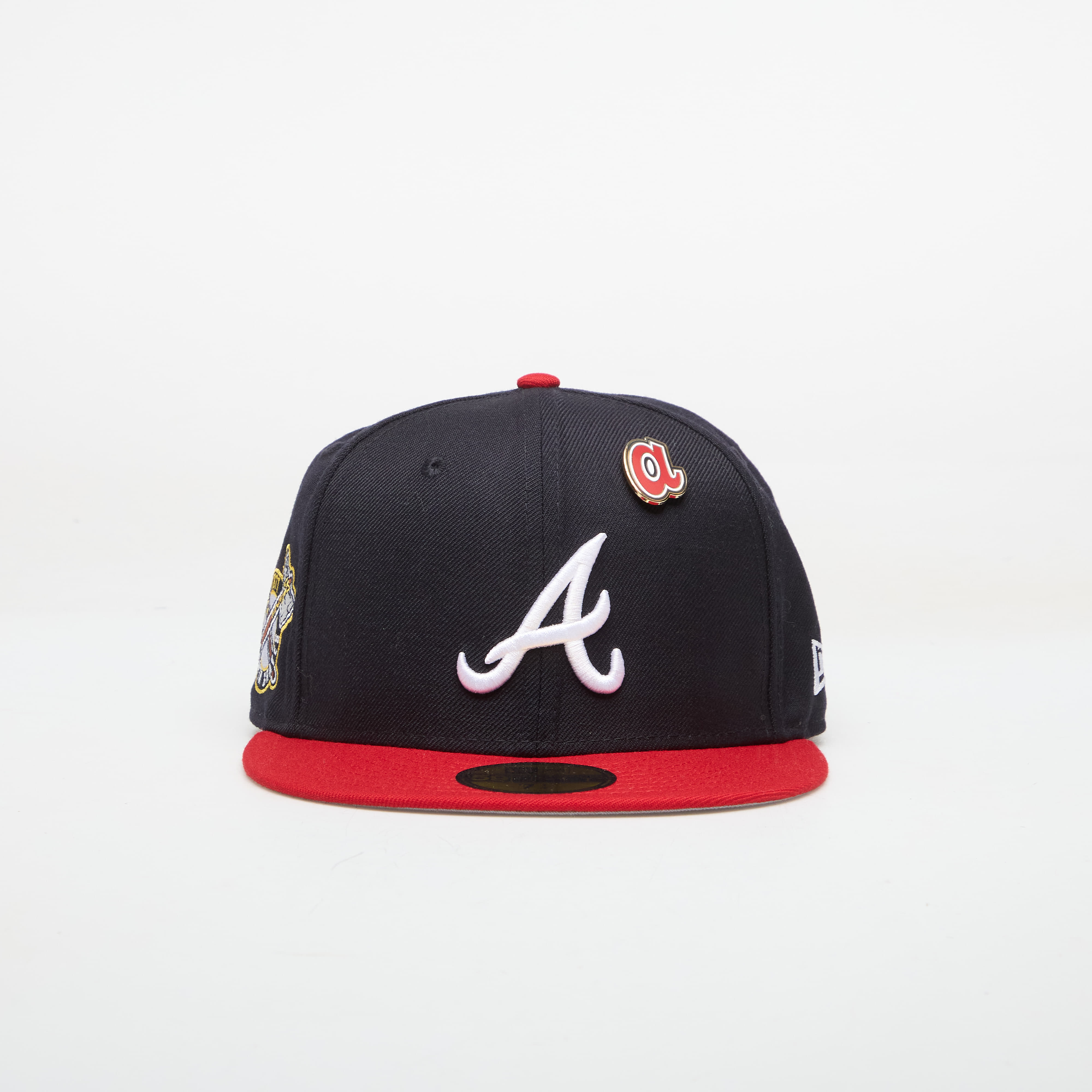 Шапка New Era 59FIFTY MLB Img Icon Atlanta Braves Navy/ Red 7 1/4