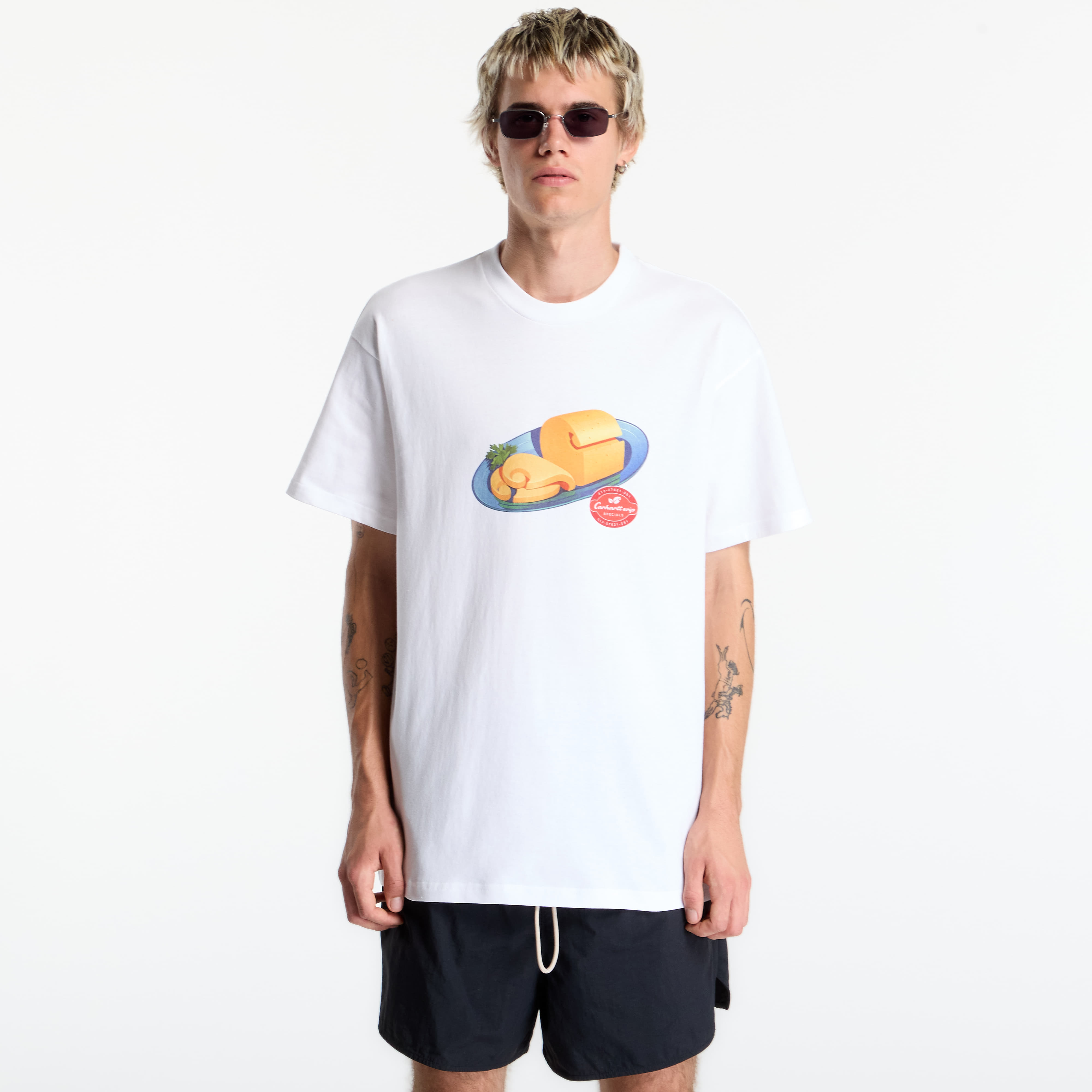 Carhartt WIP Tričko Carhartt WIP S/S Fromage T-Shirt UNISEX White L
