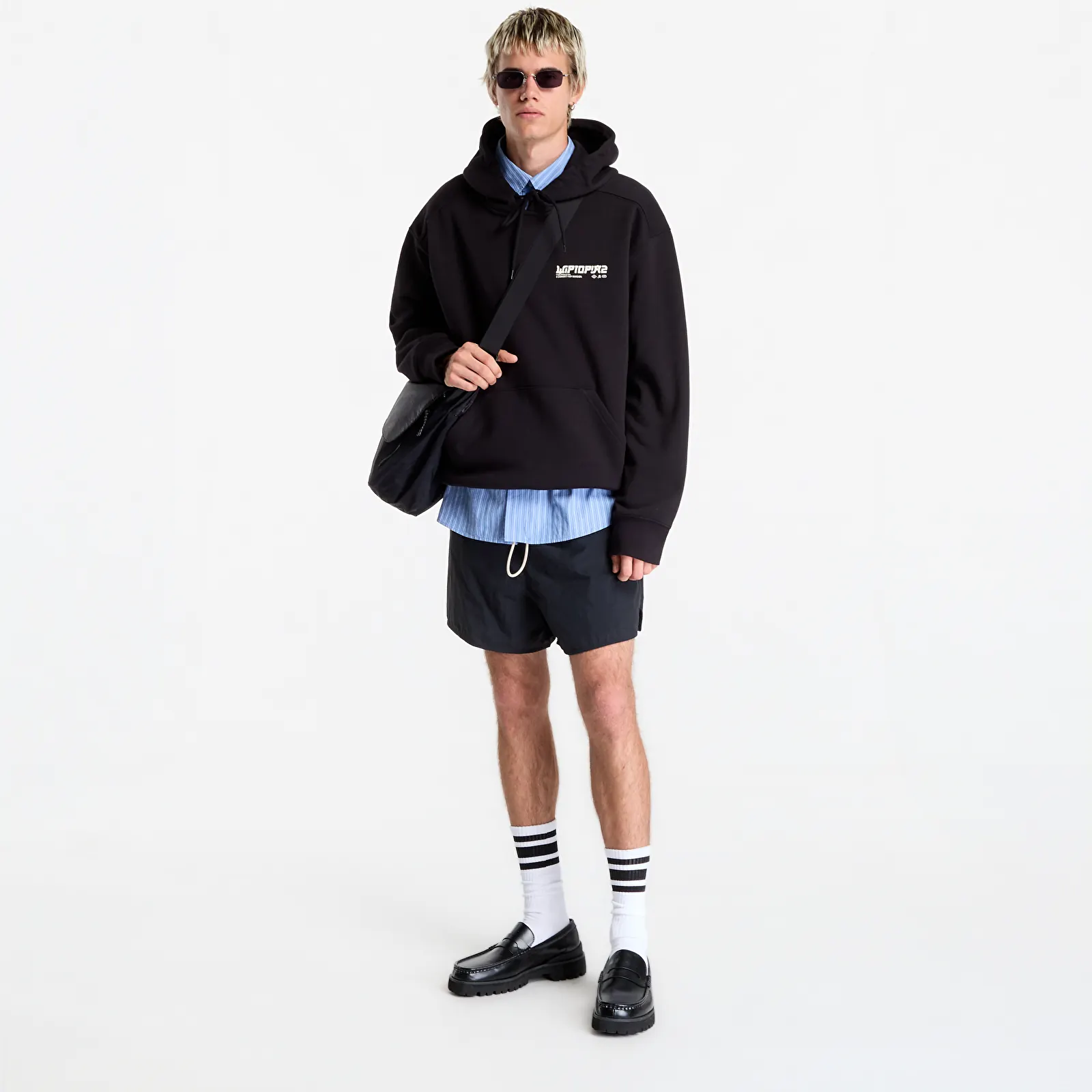 Ανδρικά φούτερ  Carhartt WIP Hooded Wiptopia II Sweat Black
