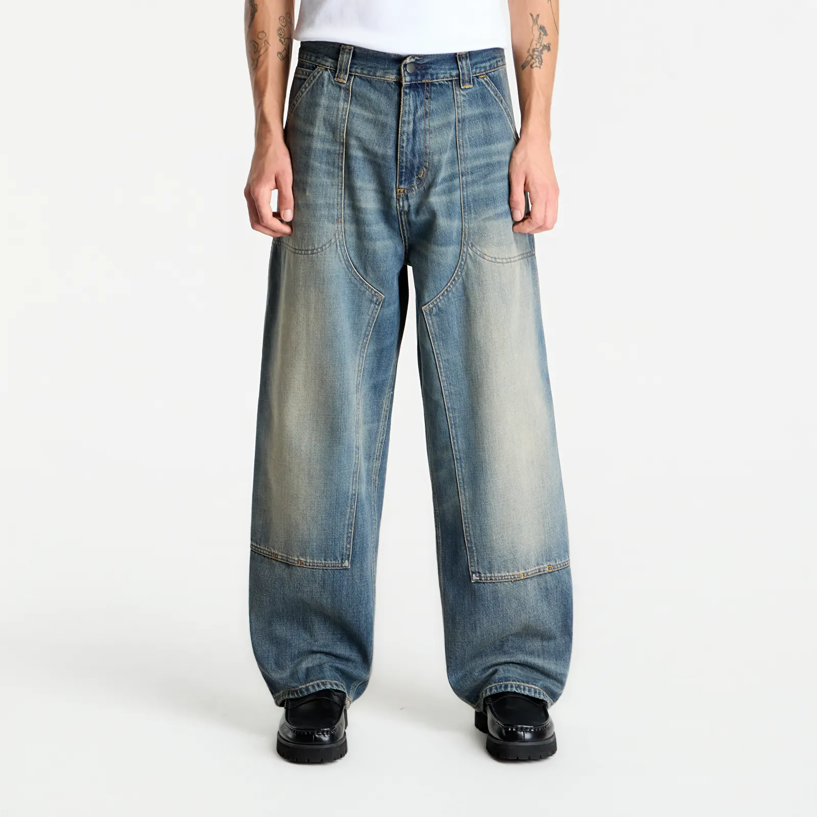 Men's jeans Carhartt WIP Oakland Pant Blue Worn Used Wash
