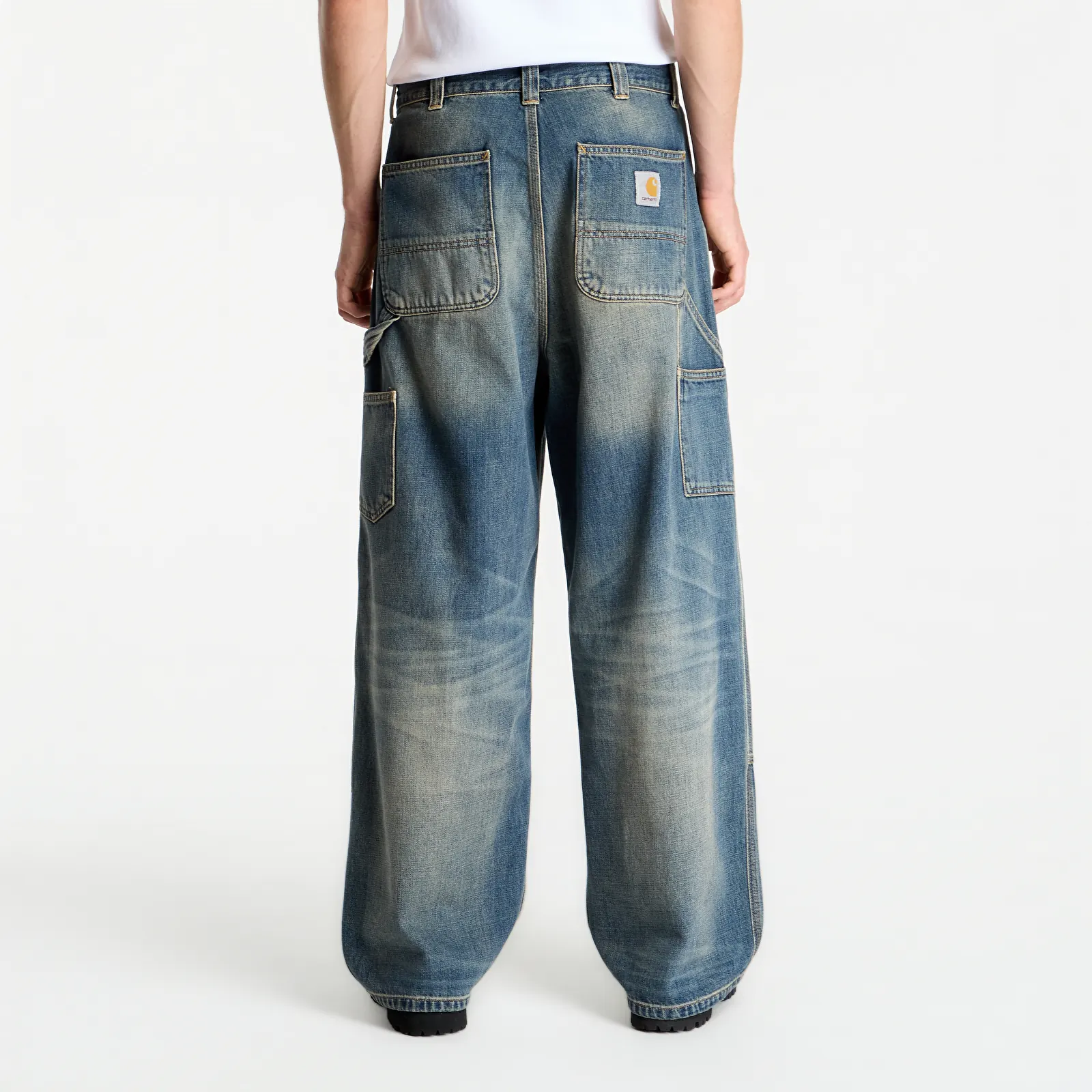 Men's jeans Carhartt WIP Oakland Pant Blue Worn Used Wash