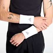 adidas Tennis Wristband Large White/ Iron Met.