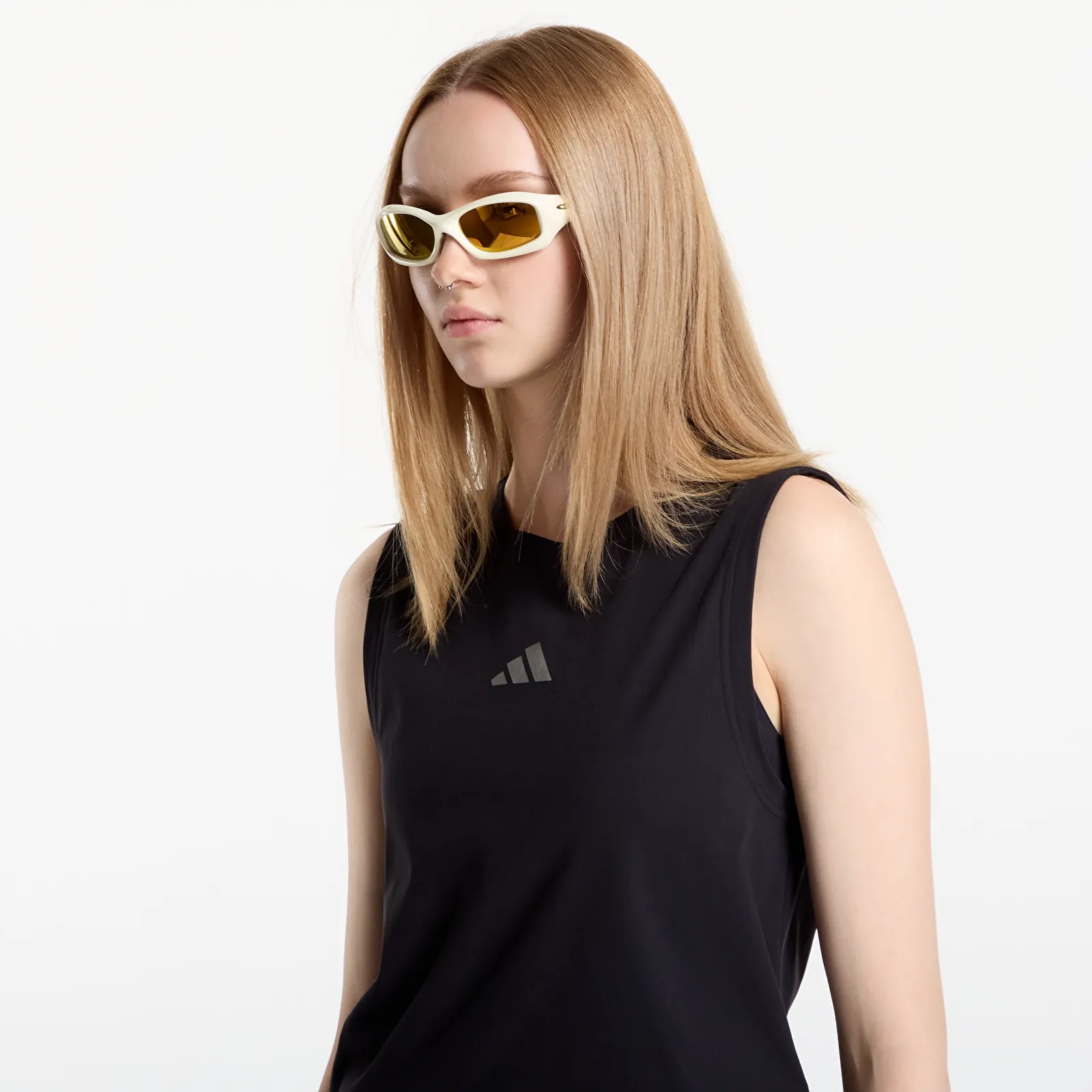 Naiste topsid adidas Tennis Climacool+ Match Tank Top PRO Black