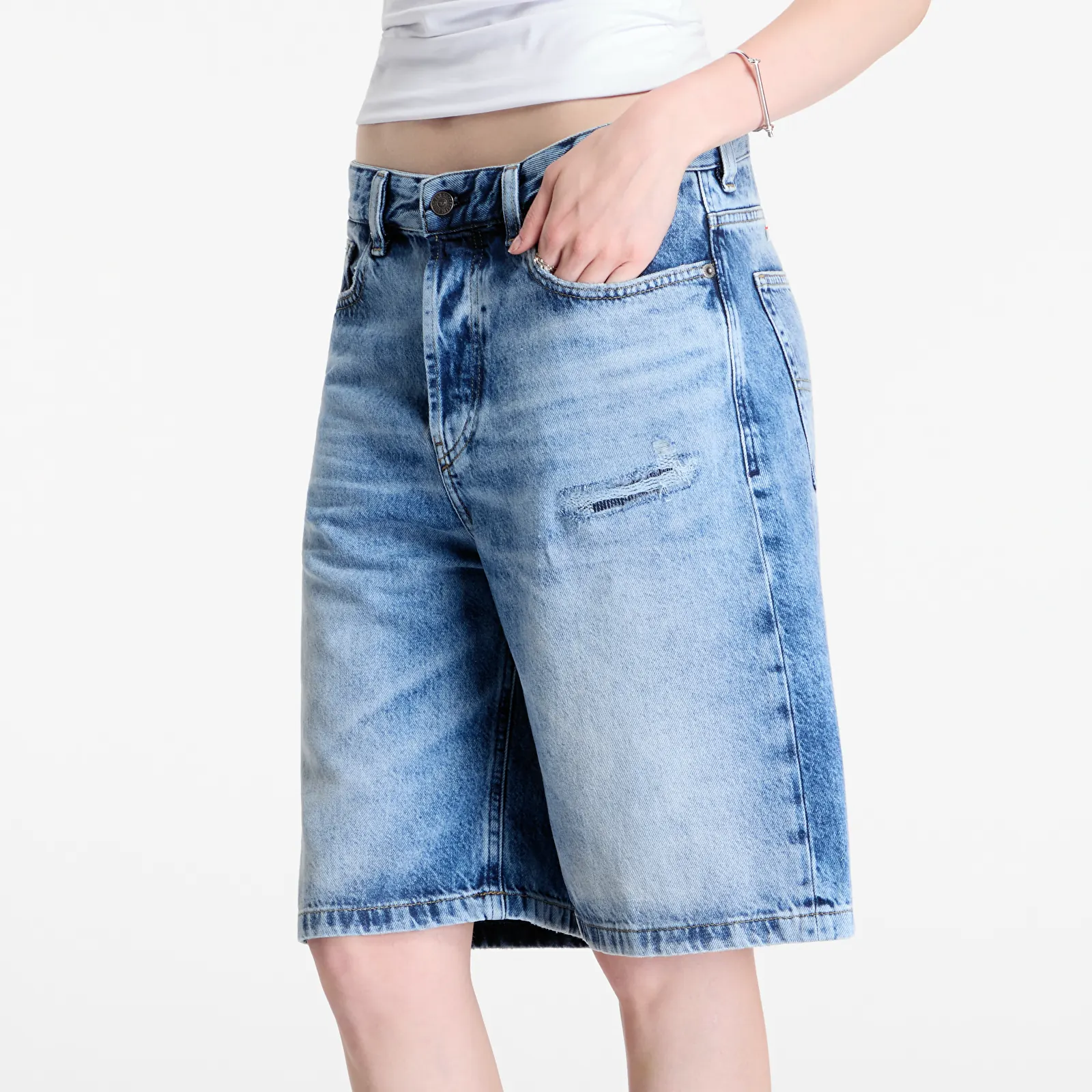 Shorts voor dames Diesel De-Sire-Short Shorts Blue