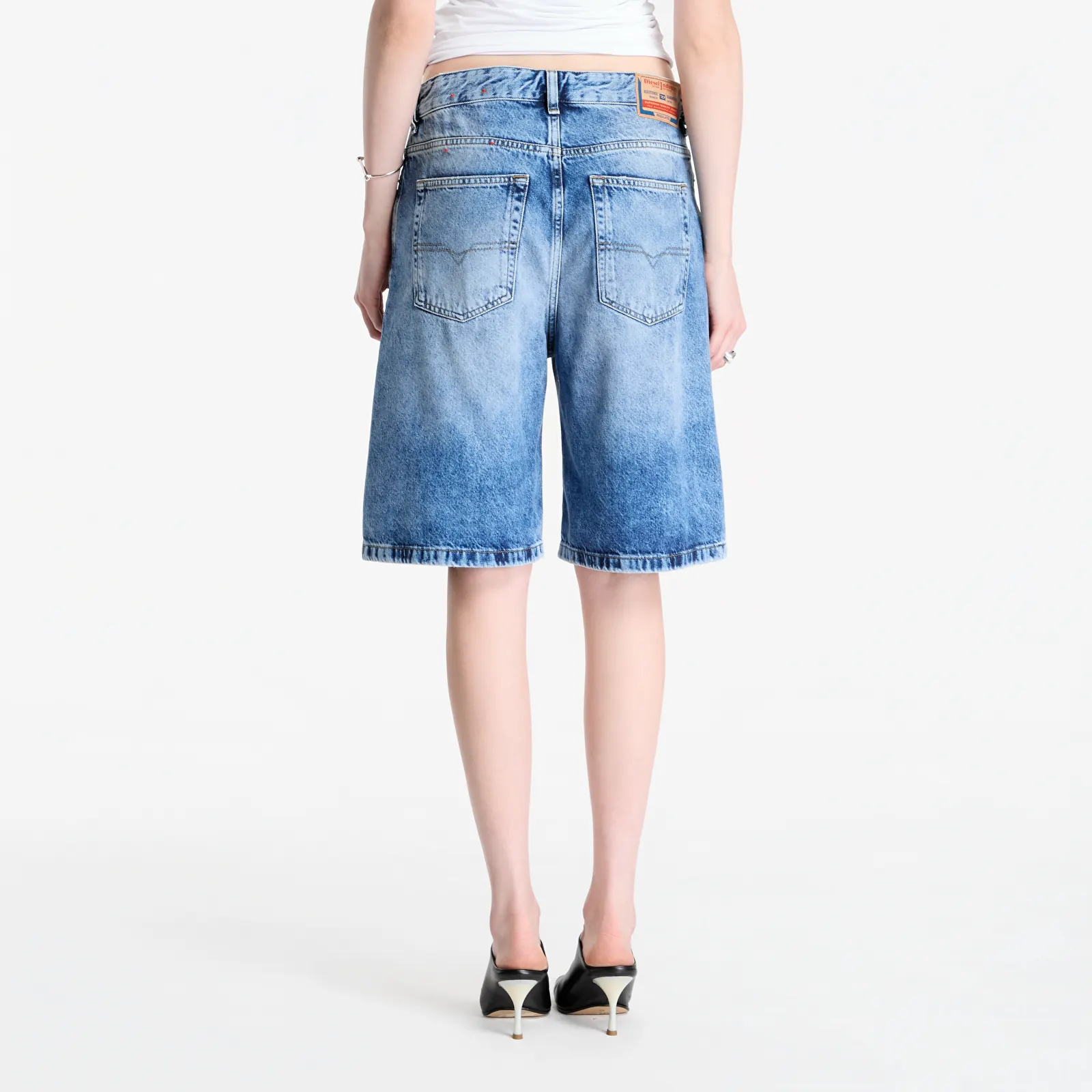 Shorts voor dames Diesel De-Sire-Short Shorts Blue