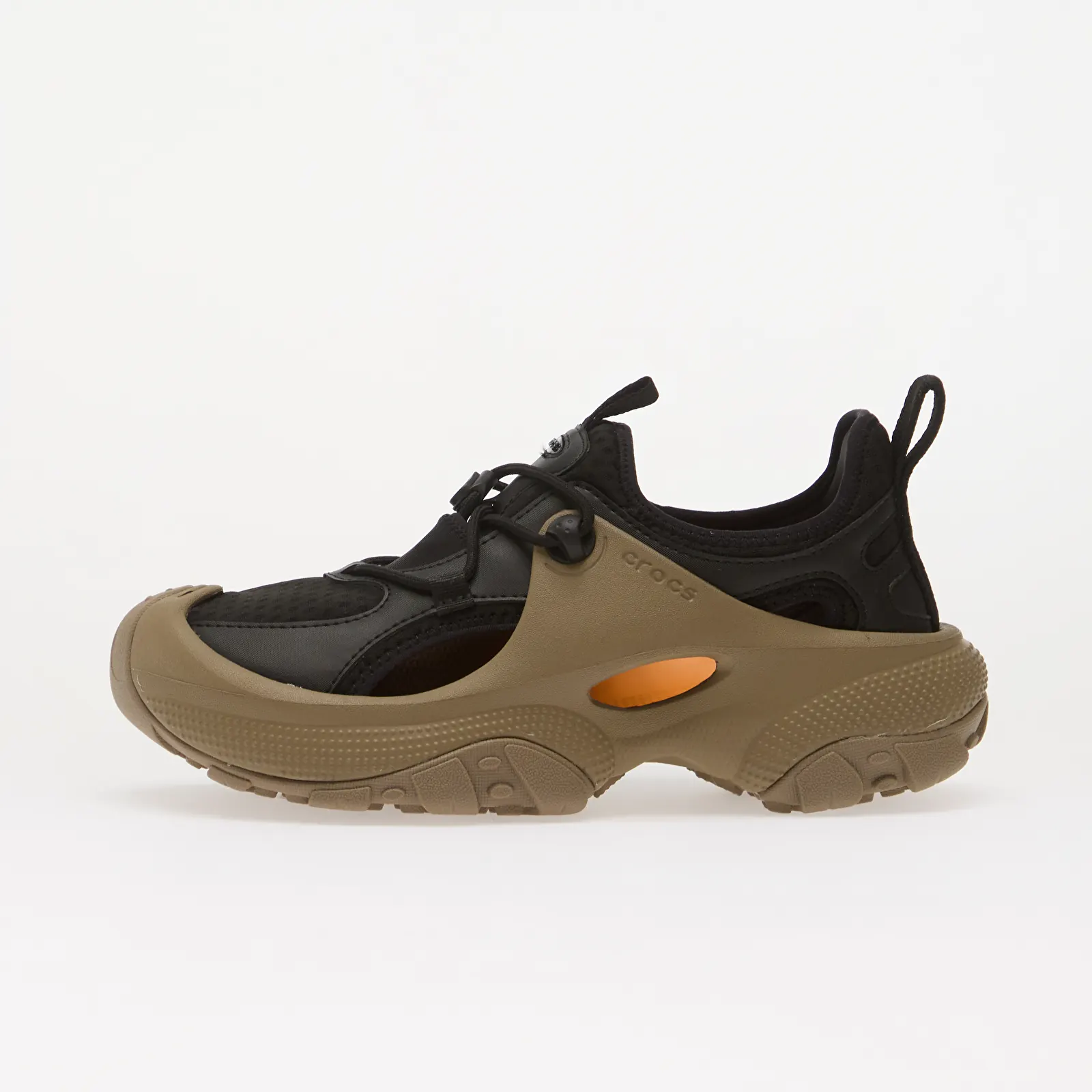 Pánske šľapky Crocs Trailbreak 2 Tech Khaki/ Orange Zing