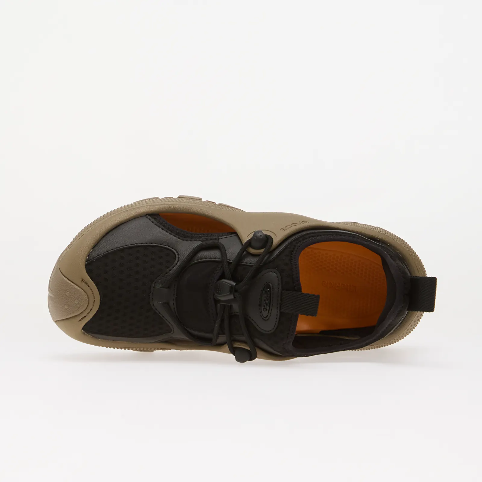 Pánske šľapky Crocs Trailbreak 2 Tech Khaki/ Orange Zing