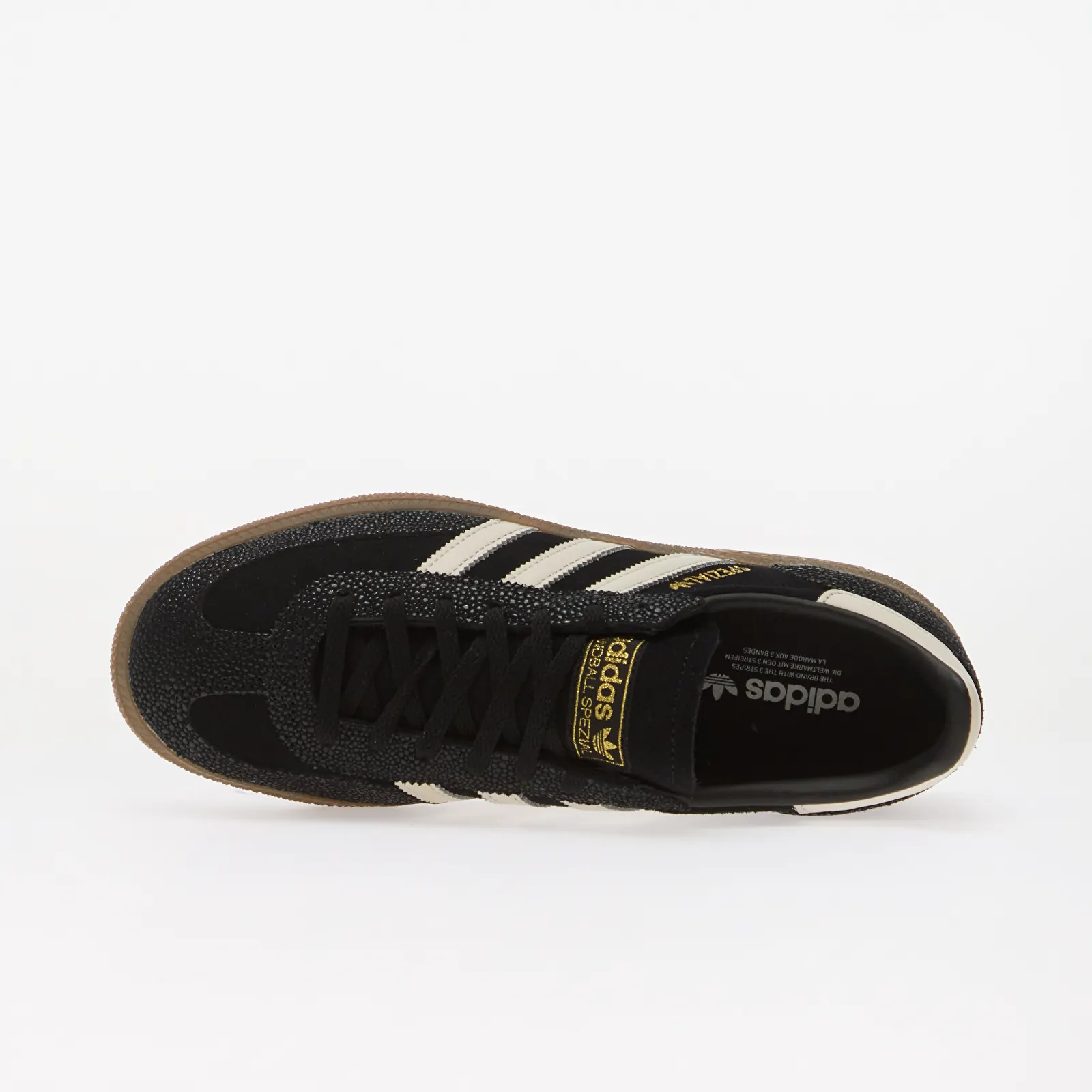 Joggesko og sko for kvinner adidas Handball Spezial Core Black/ Cloud White/ Gold Met.