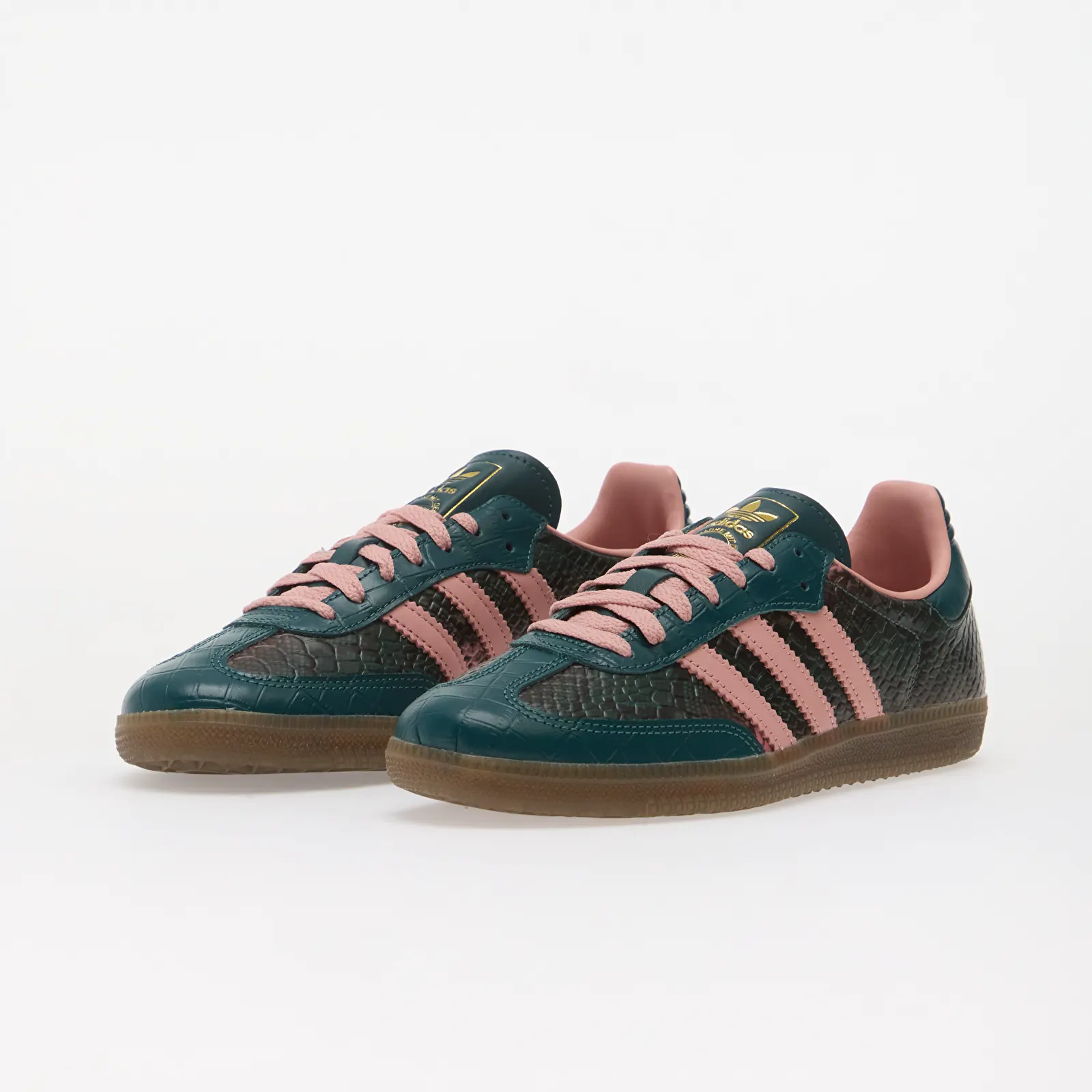 Мъжки кецове и обувки adidas Samba OG Rich Green/ Wonder Mauve/ Gold Met.