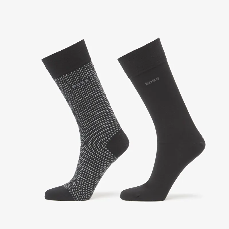 Hugo Boss 2-Pack Rs Minipattern Cc Black