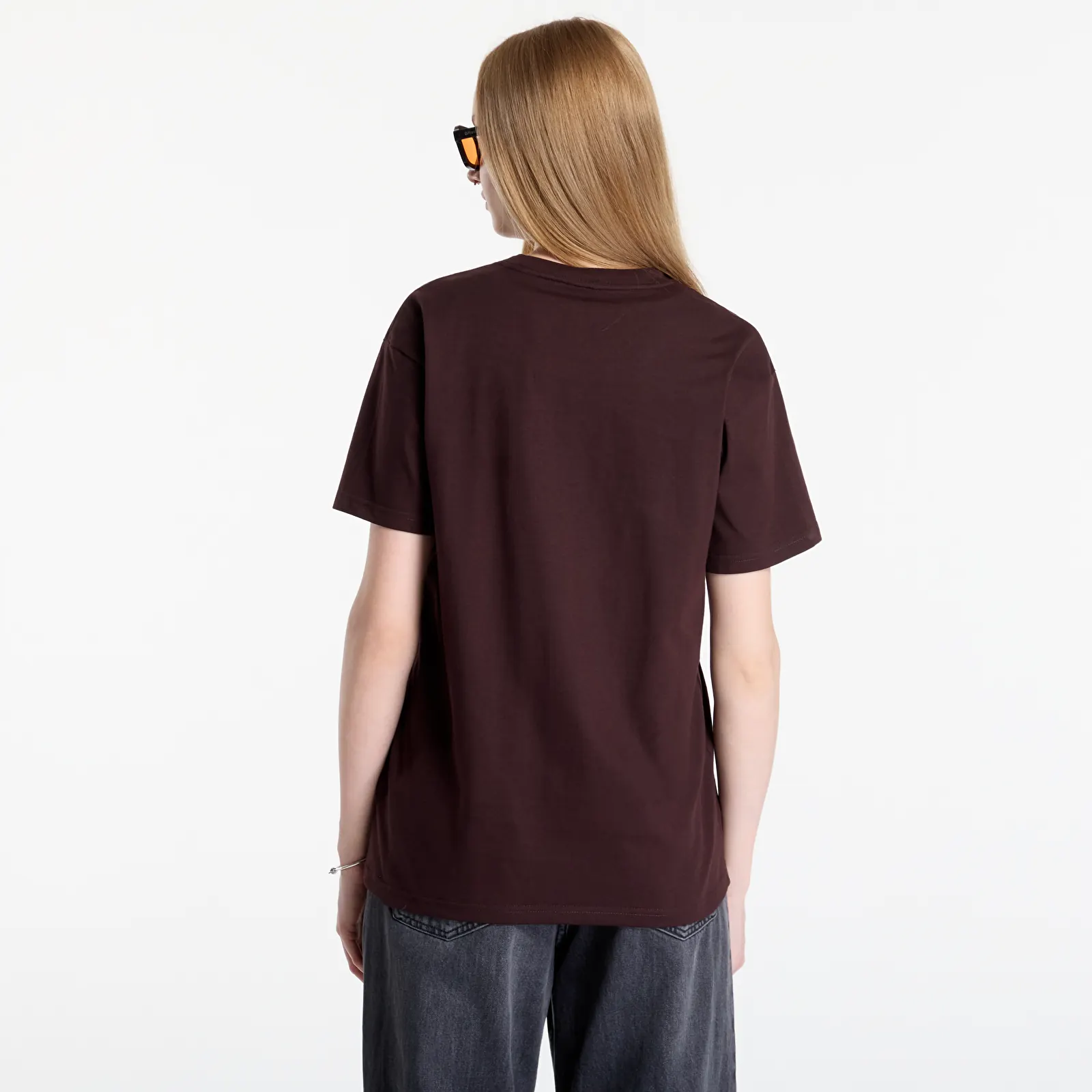 T-shirts homme Carhartt WIP S/S Chase T-Shirt UNISEX Palisander/ Gold