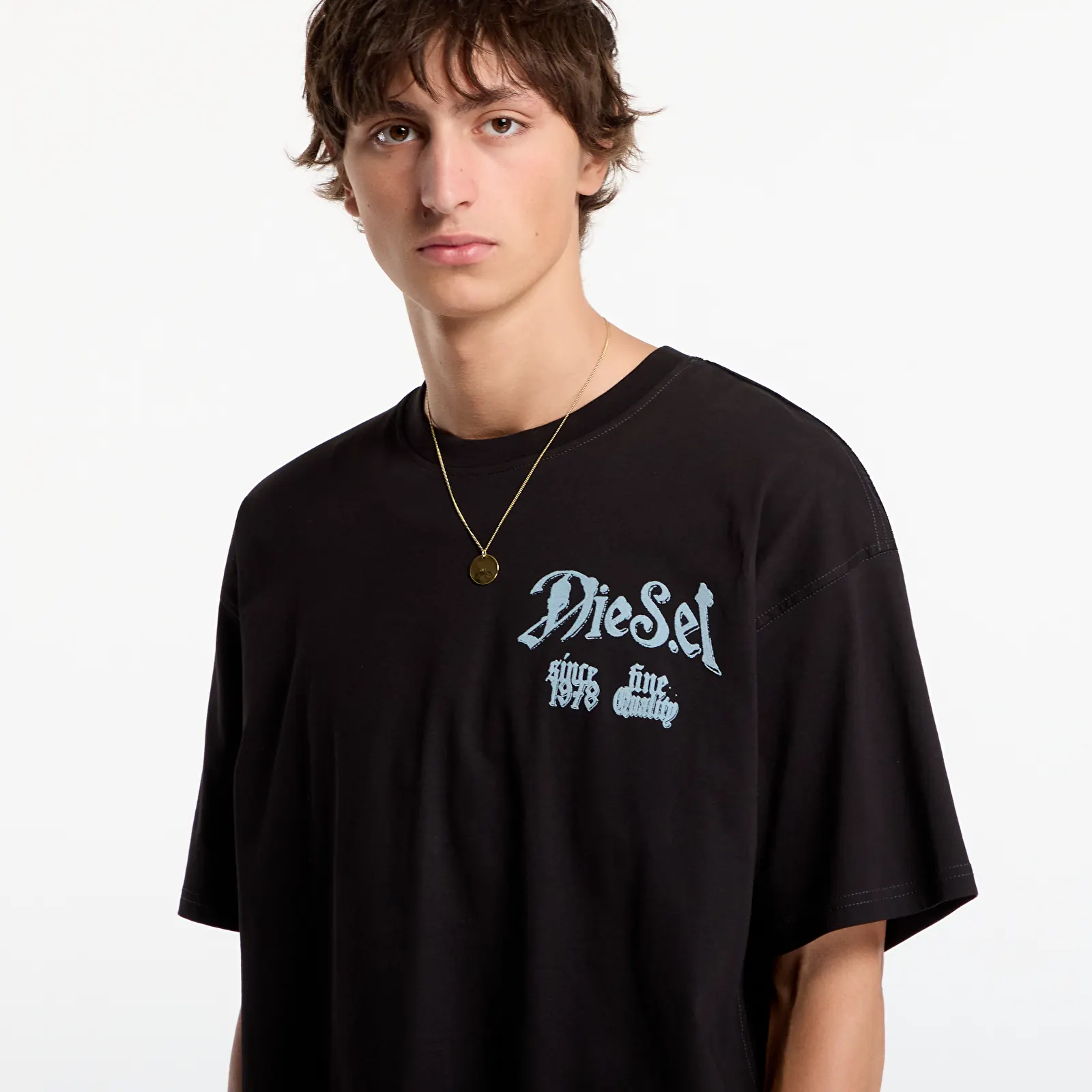 T-shirty męskie Diesel T-Boxt-Aa2 T-Shirt Black