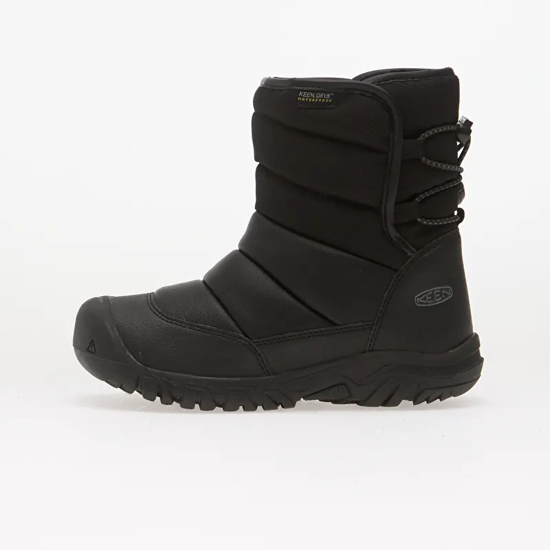 KEEN Puffrider WP Youth Black/ Steel Grey