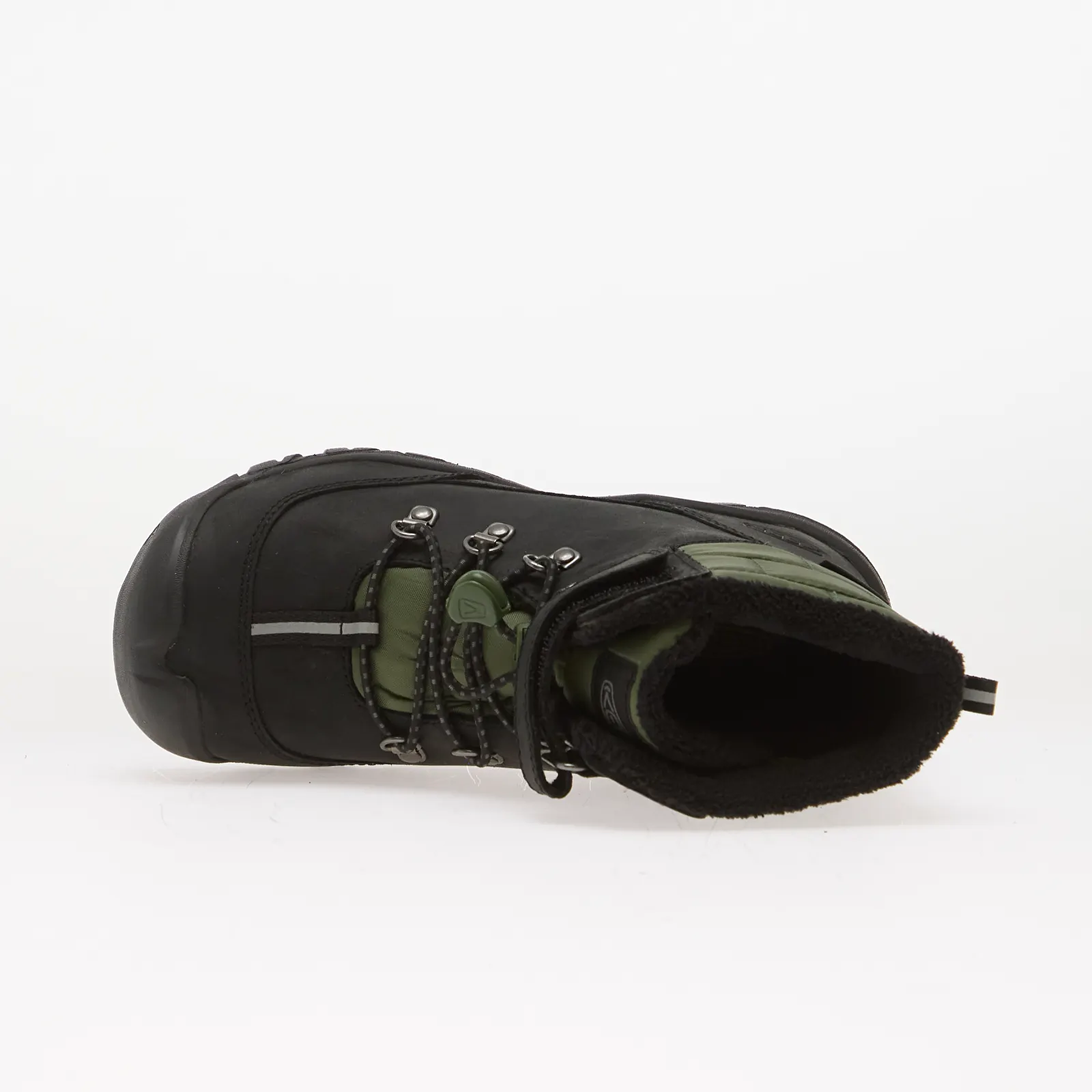 Bērnu kedas un apavi KEEN Kanibou WP Youth Black/ Bronze Green