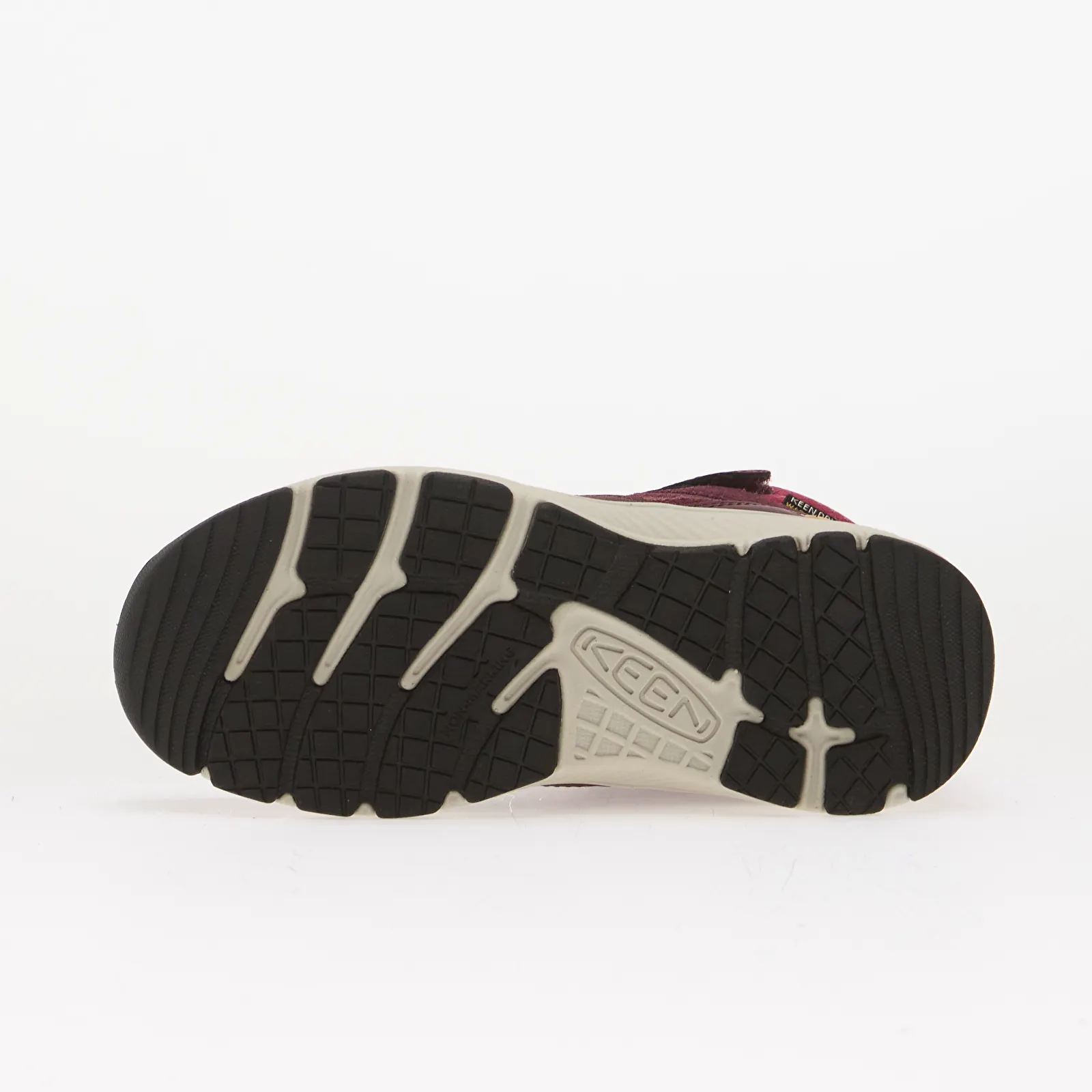 Otroške superge in čevlji KEEN Skua MID WP Youth Fig/ Peach Fuzz