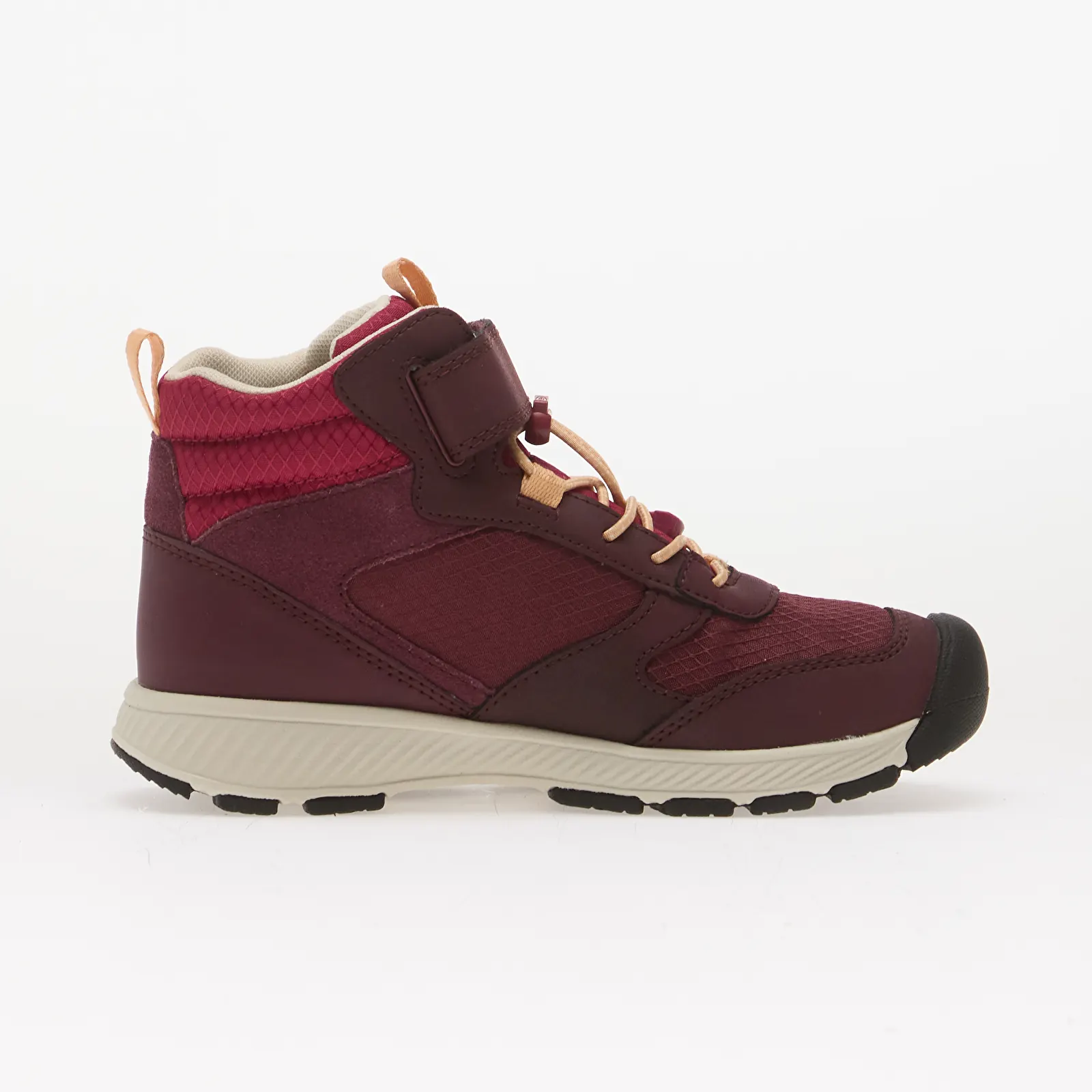 Otroške superge in čevlji KEEN Skua MID WP Youth Fig/ Peach Fuzz