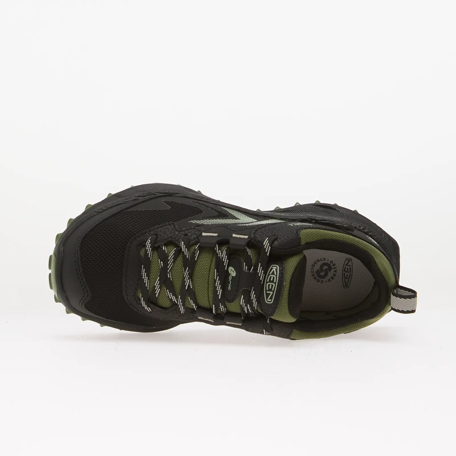 Ténis e sapatos para crianças KEEN Zionic WP Youth Black/ Bronze Green